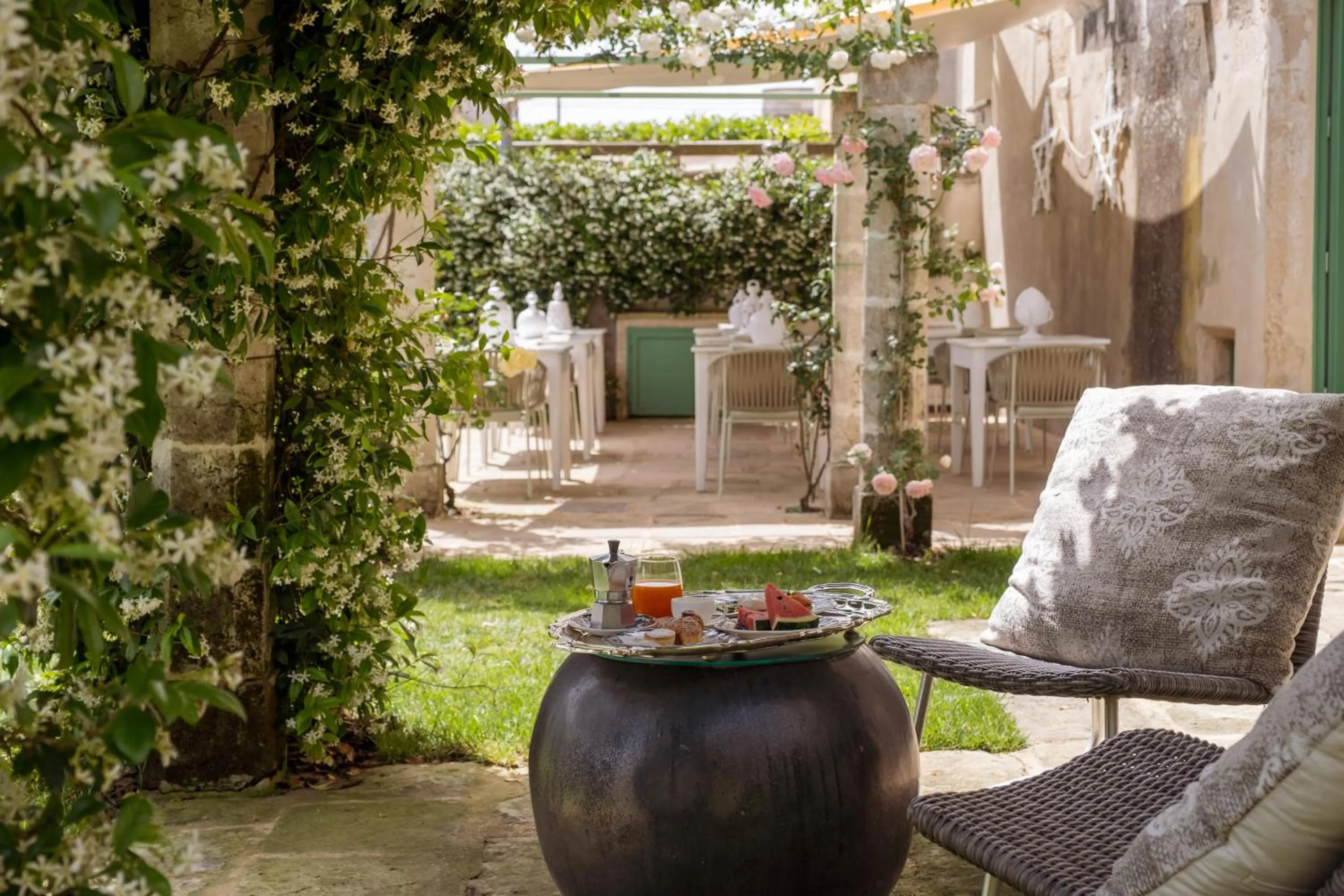 Patio in Palazzo Ducale Venturi - Luxury Hotel & Wellness