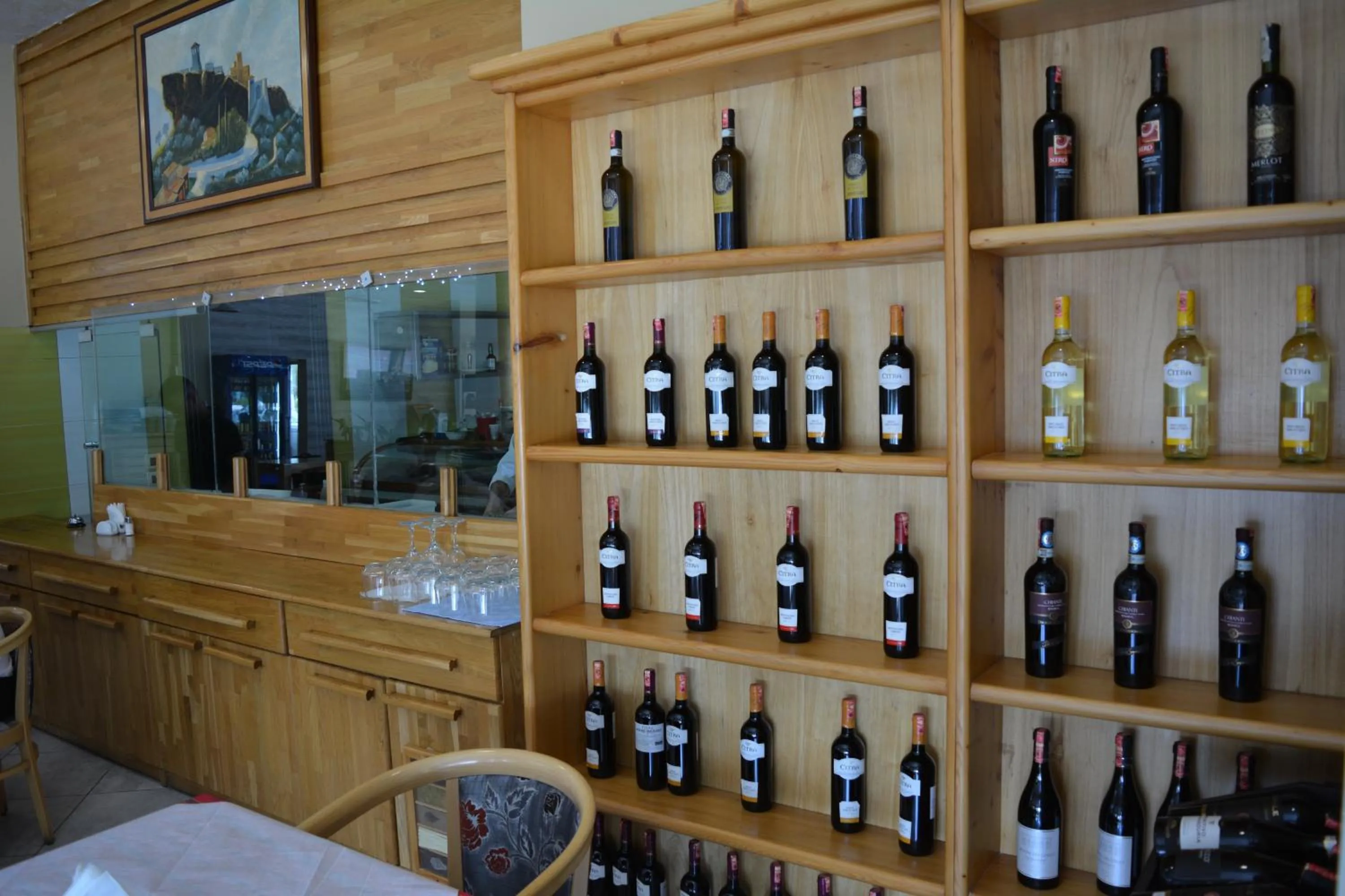 Alcoholic drinks in Hotel Alpet