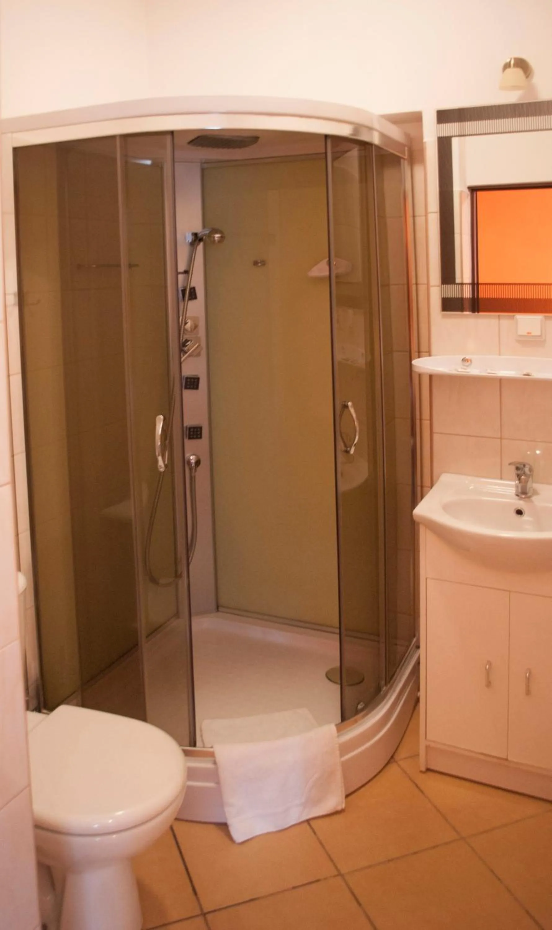 Bathroom in Hotel Nad Rzeczką