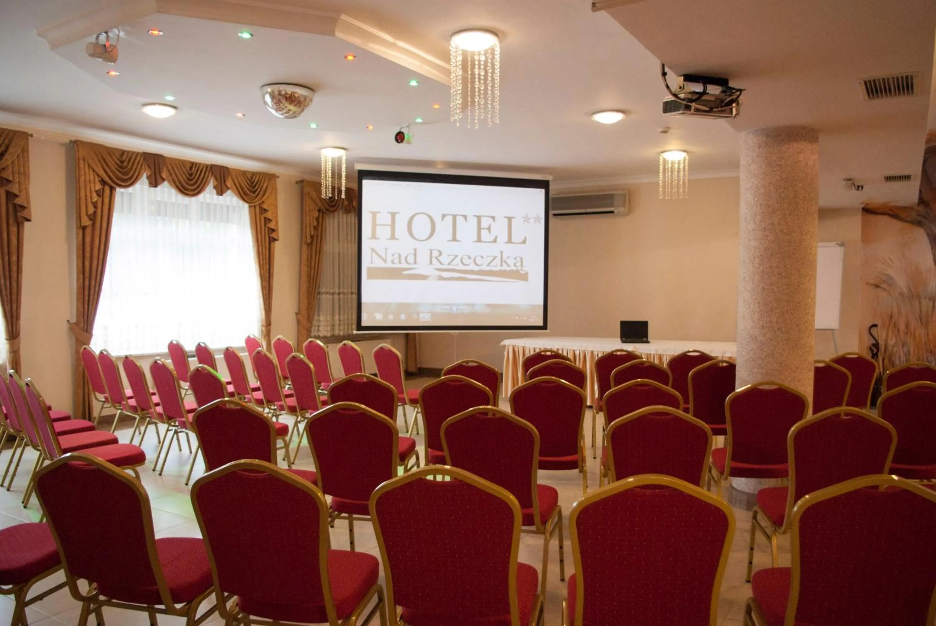 Meeting/conference room in Hotel Nad Rzeczką