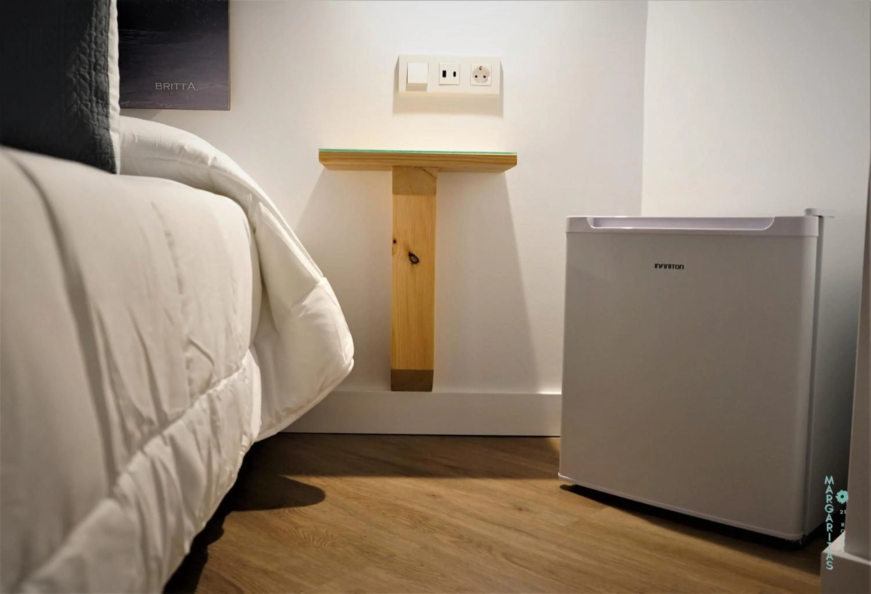Double Room with double bed in Margaritas 21 Rooms