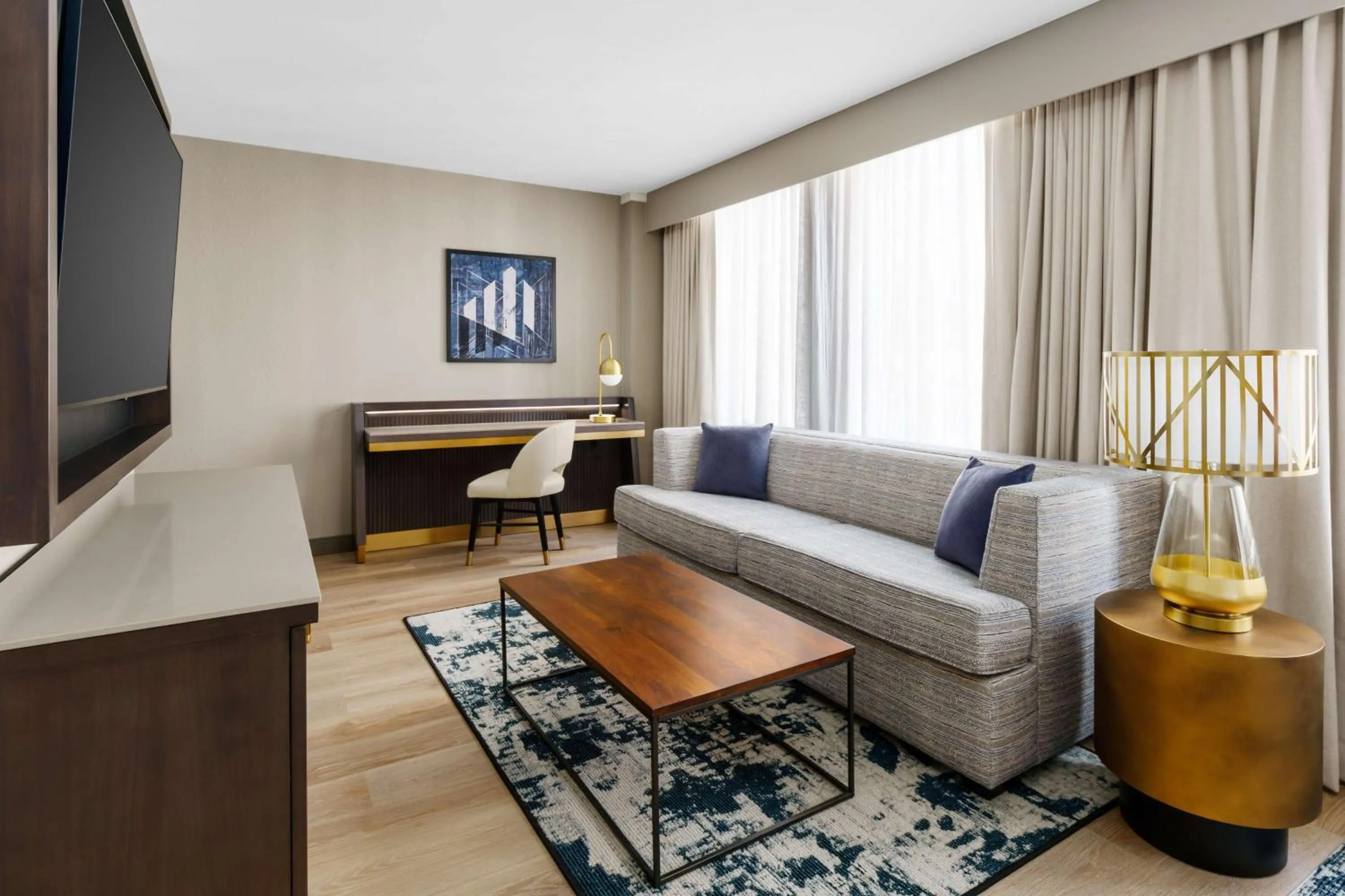 Bedroom in DoubleTree by Hilton Charlotte City Center