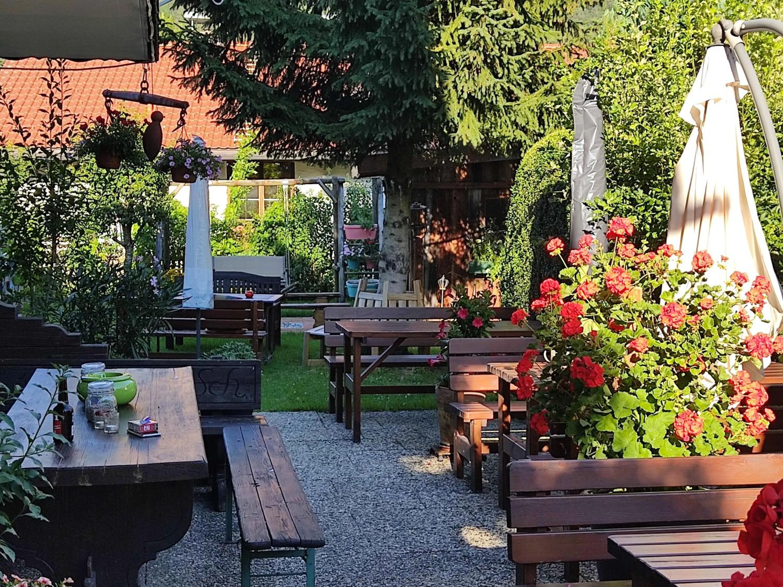 Garden in Pension Bergblick