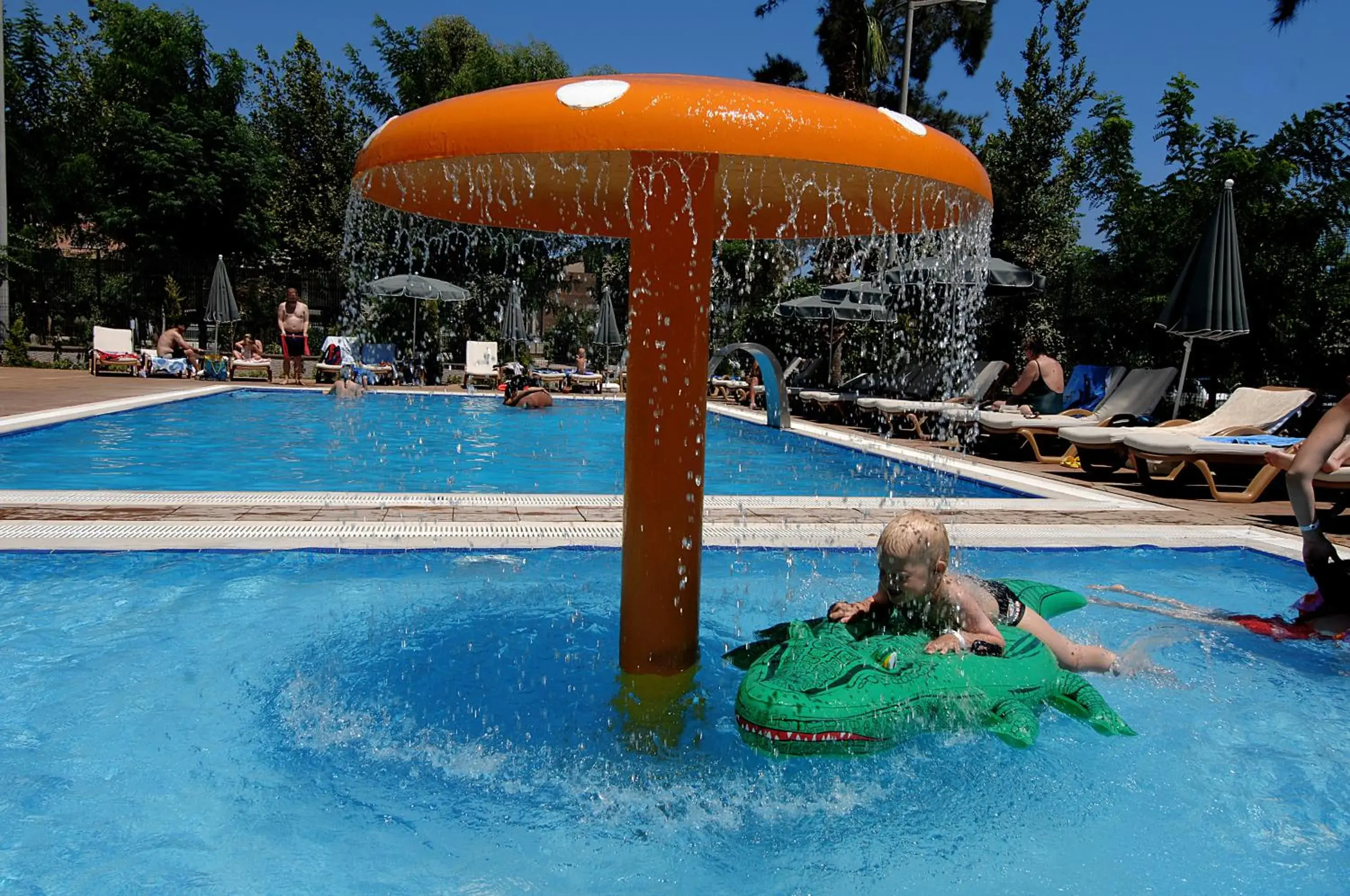 Swimming Pool in Ambassador Plaza