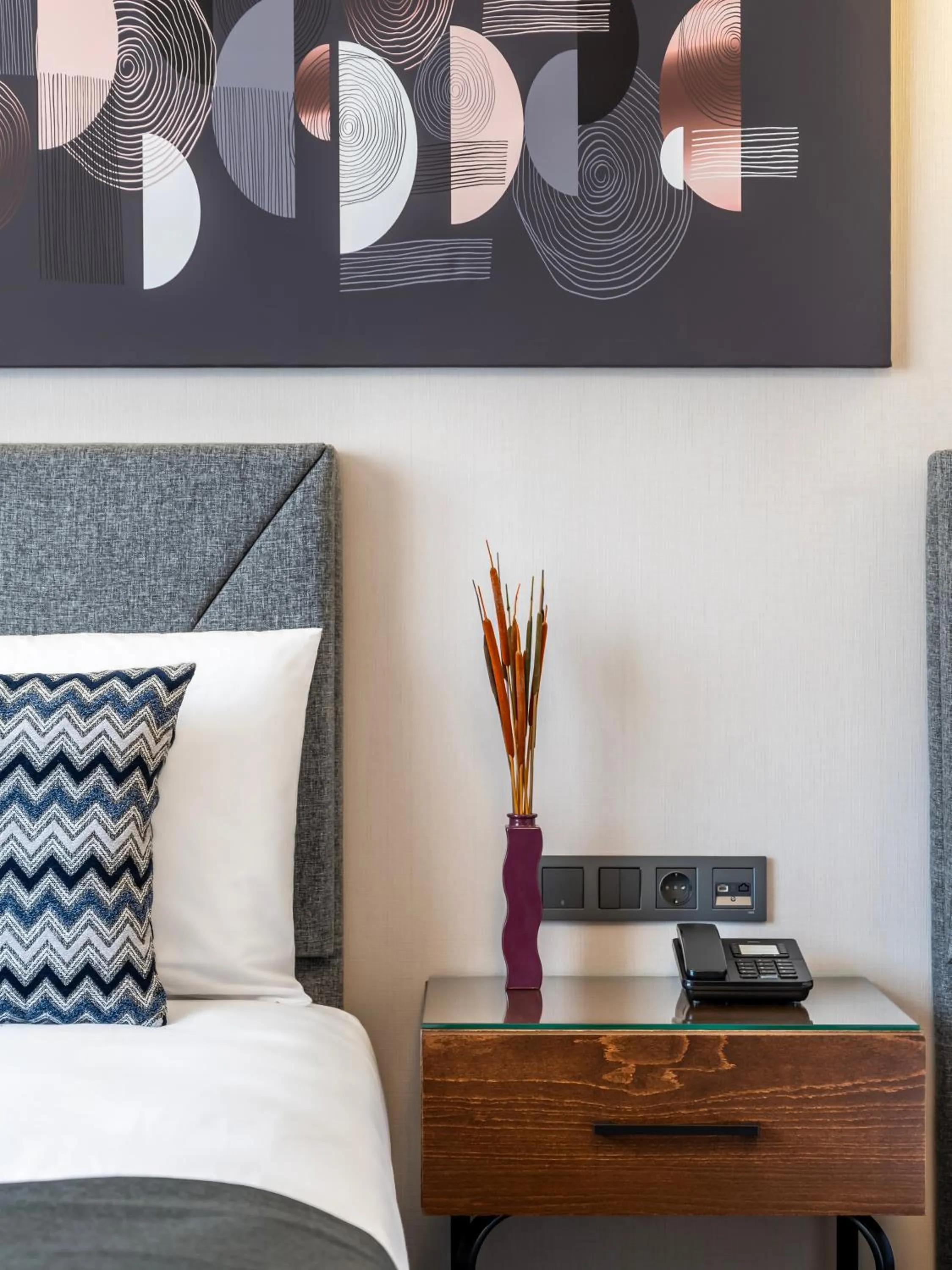 Bed in Hotel Bristol