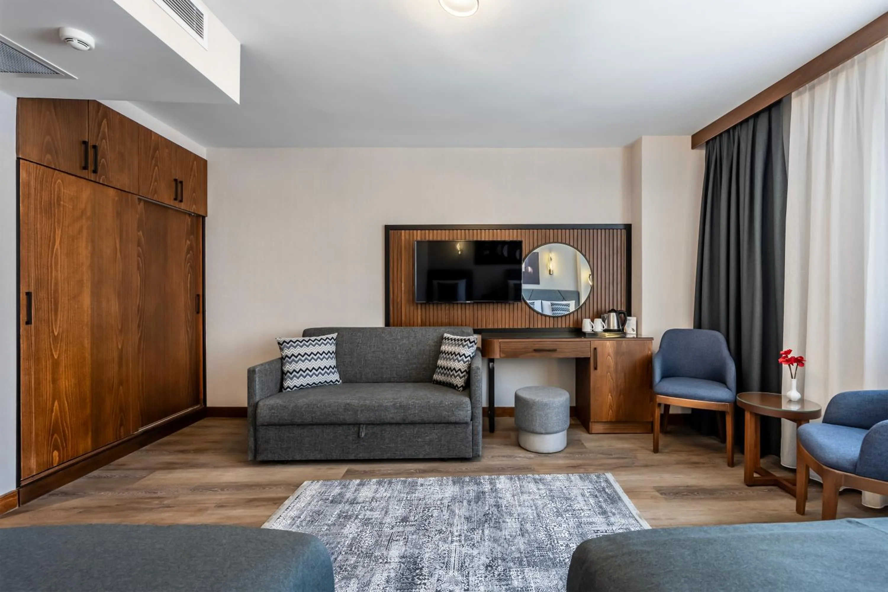 Seating area in Hotel Bristol