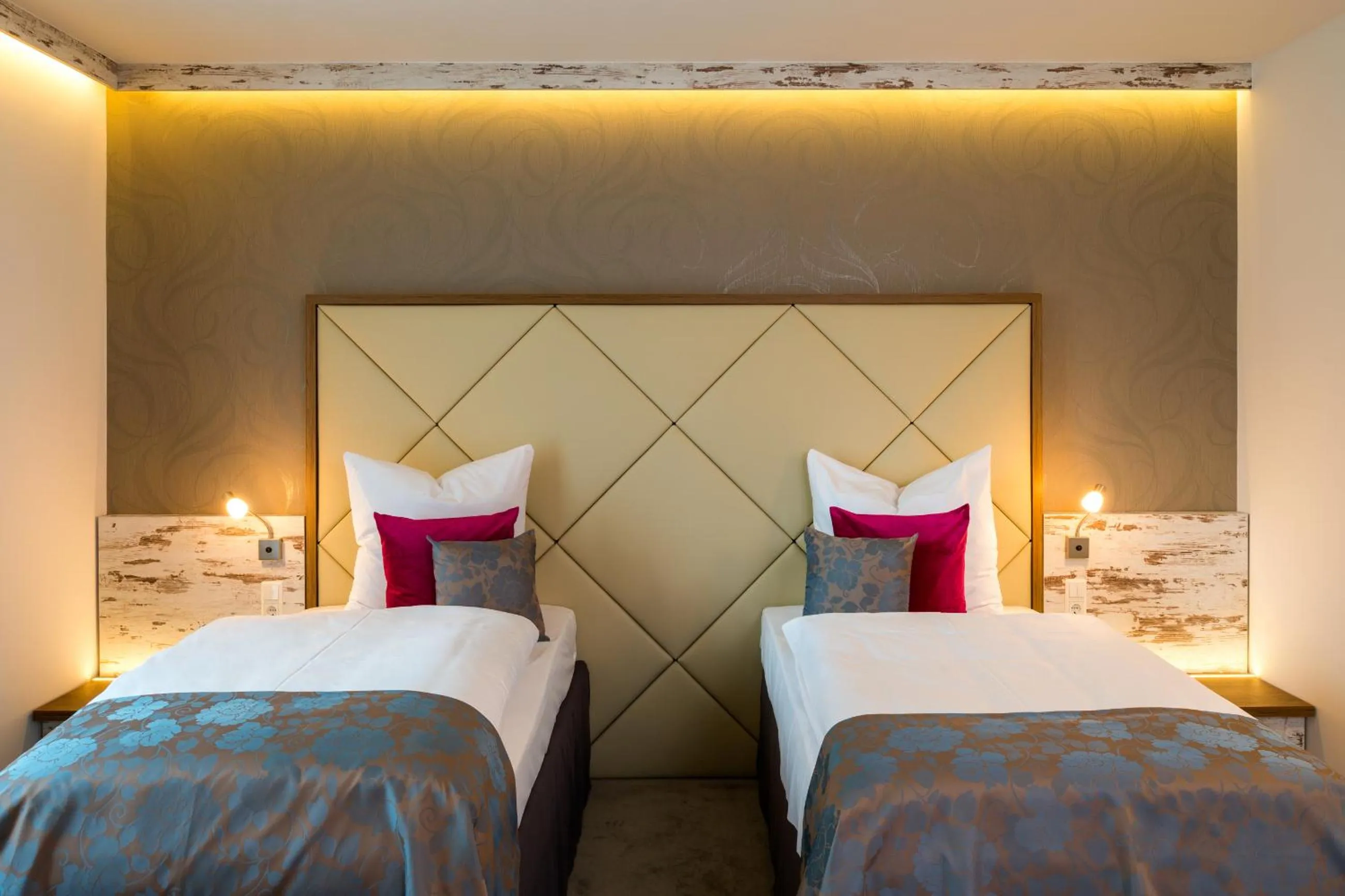 Bed in Hotel Allegro