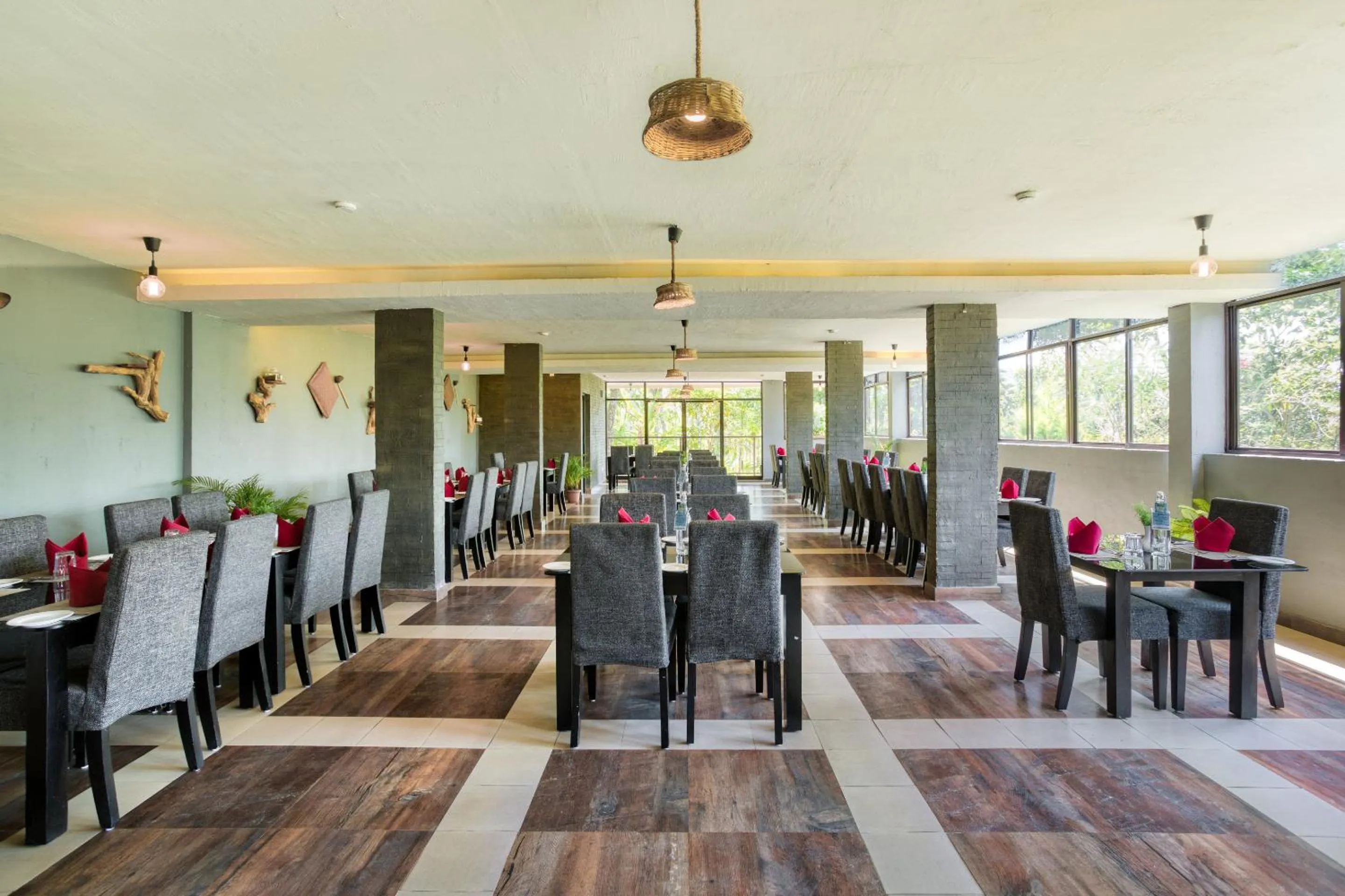 Restaurant/places to eat in The Mountain Courtyard Thekkady