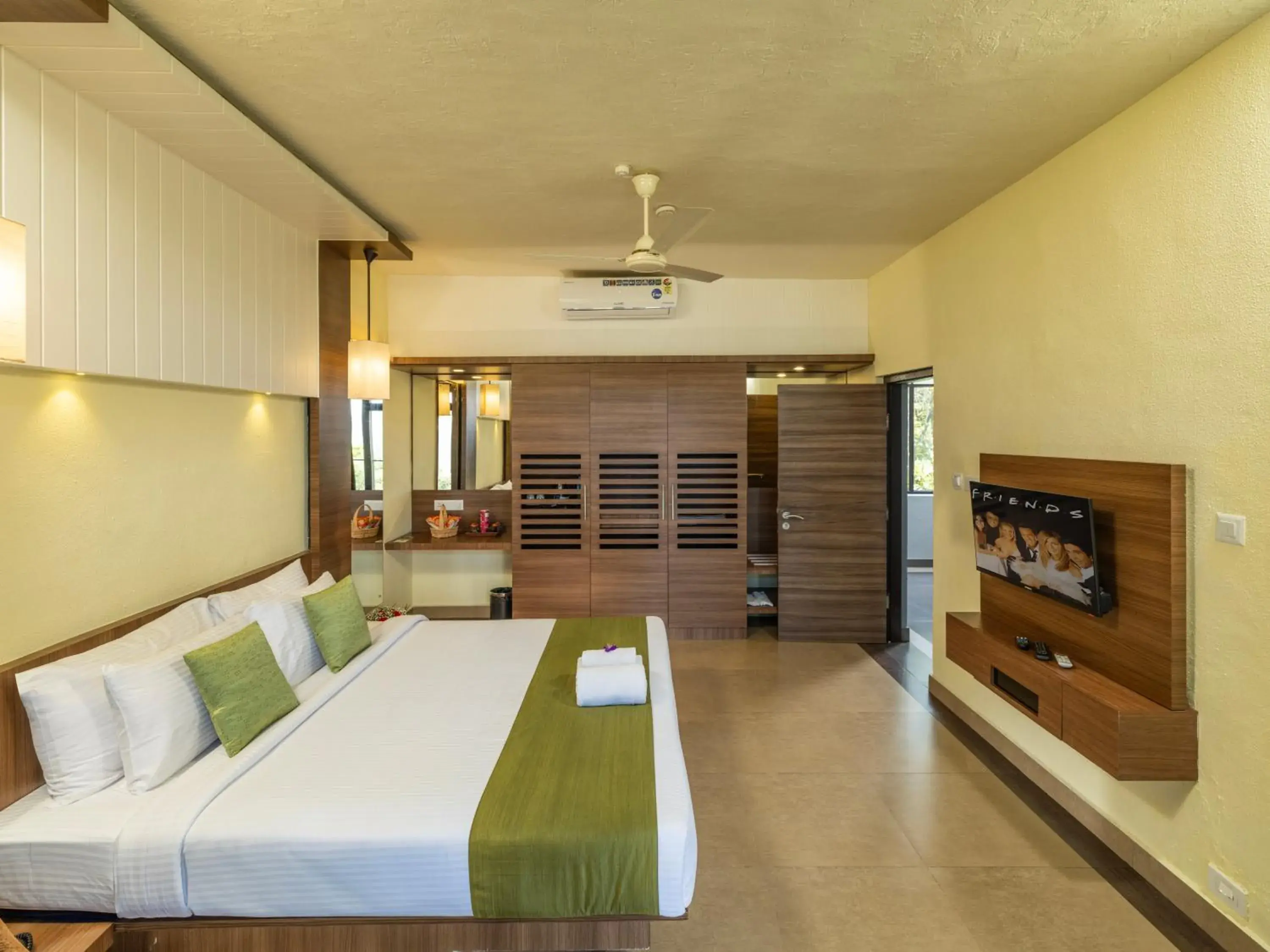 Bed in The Mountain Courtyard Thekkady Bed in The Mountain Courtyard Thekkady