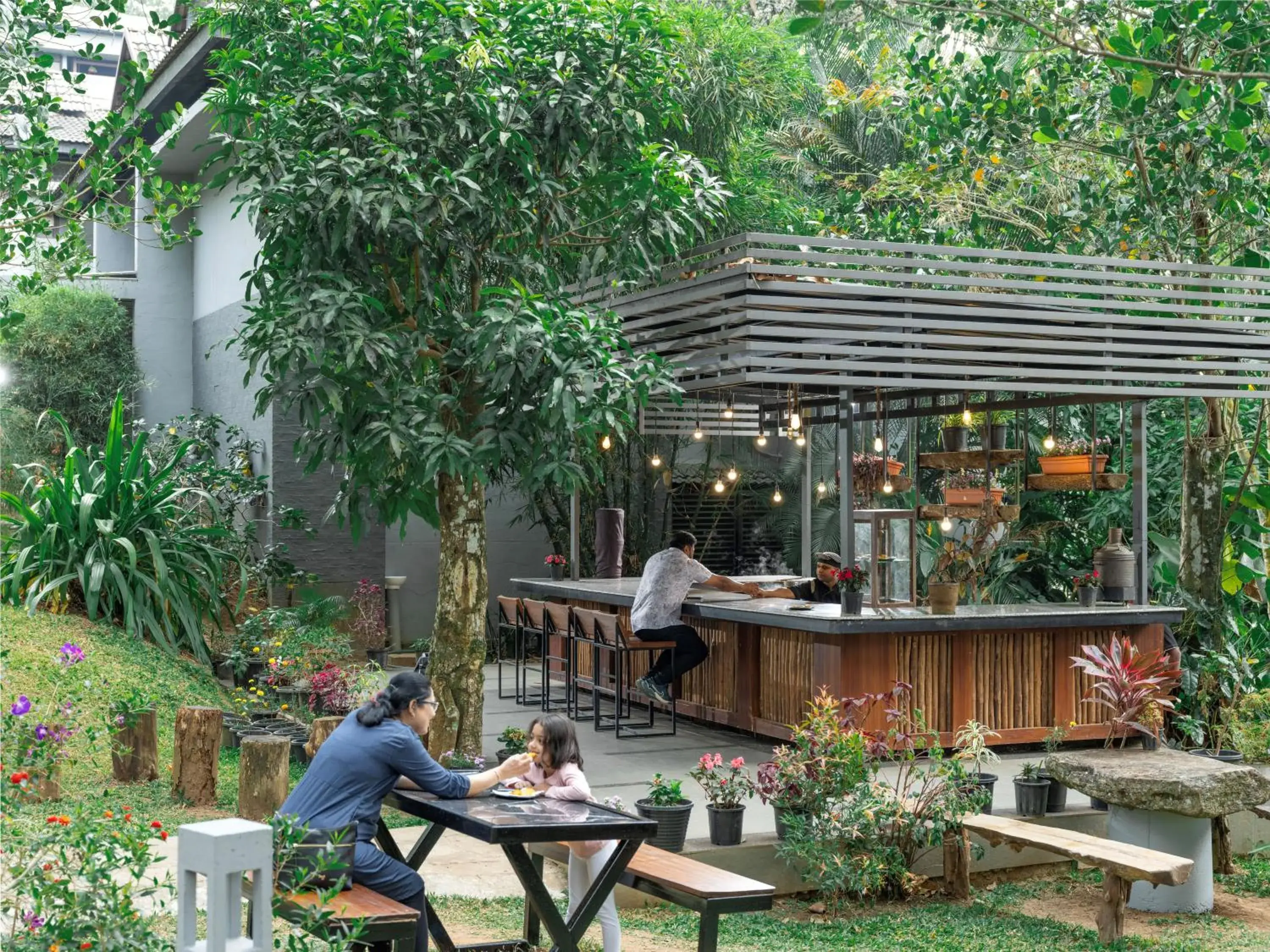 Restaurant/places to eat in The Mountain Courtyard Thekkady Restaurant/places to eat in The Mountain Courtyard Thekkady
