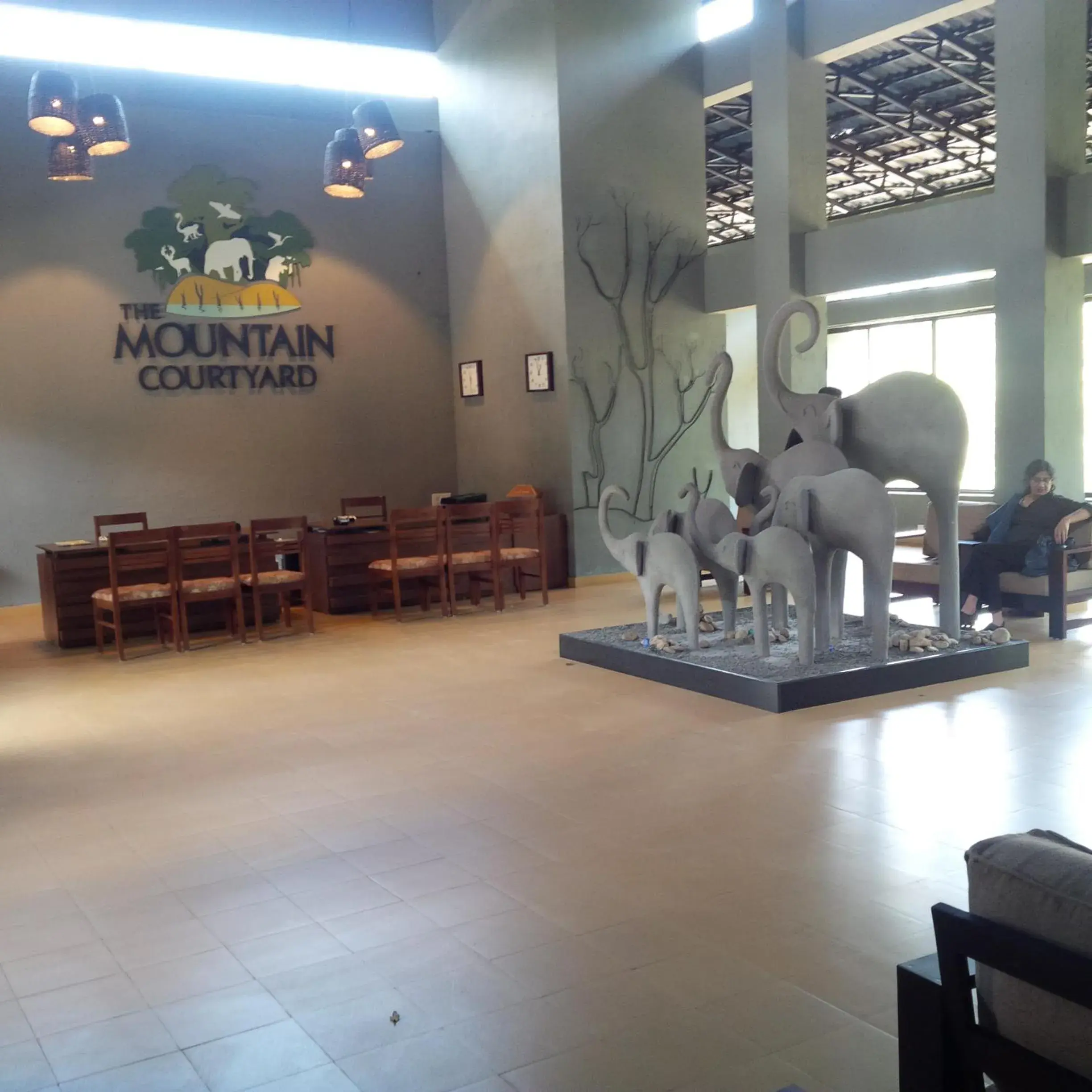 Lobby or reception in The Mountain Courtyard Thekkady Lobby or reception in The Mountain Courtyard Thekkady