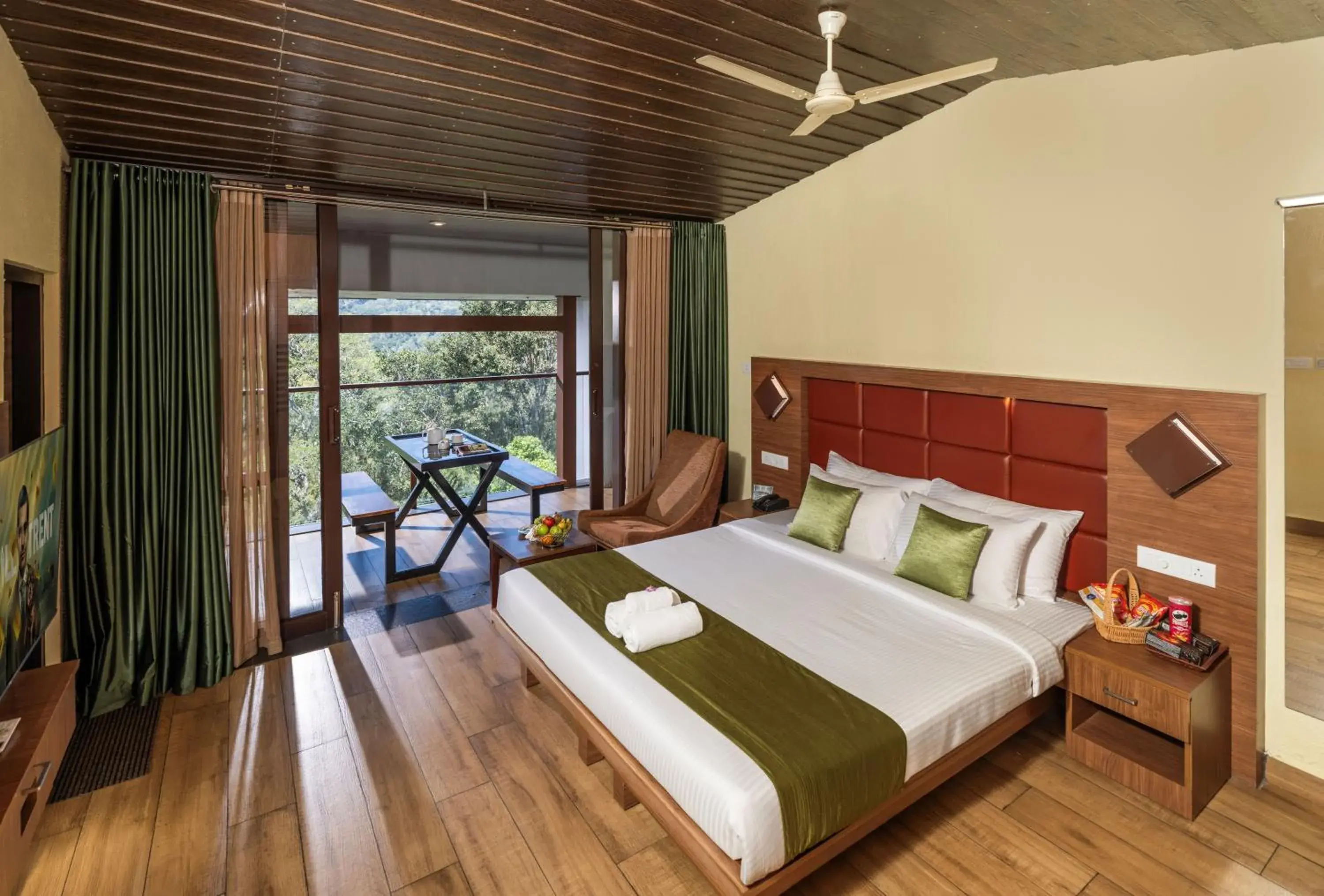 Bedroom, Bed in The Mountain Courtyard Thekkady Bedroom, Bed in The Mountain Courtyard Thekkady