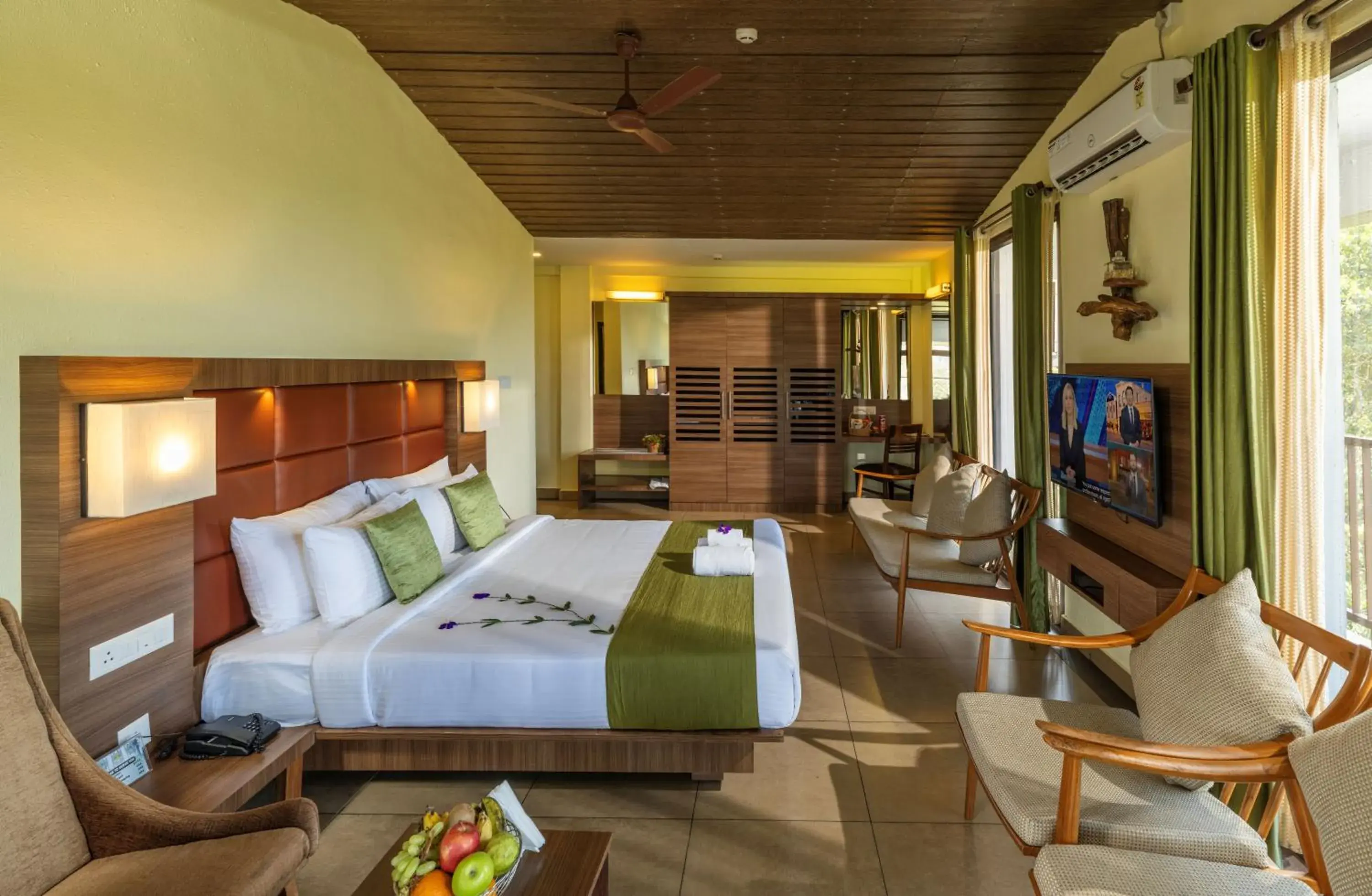 Bed in The Mountain Courtyard Thekkady Bed in The Mountain Courtyard Thekkady