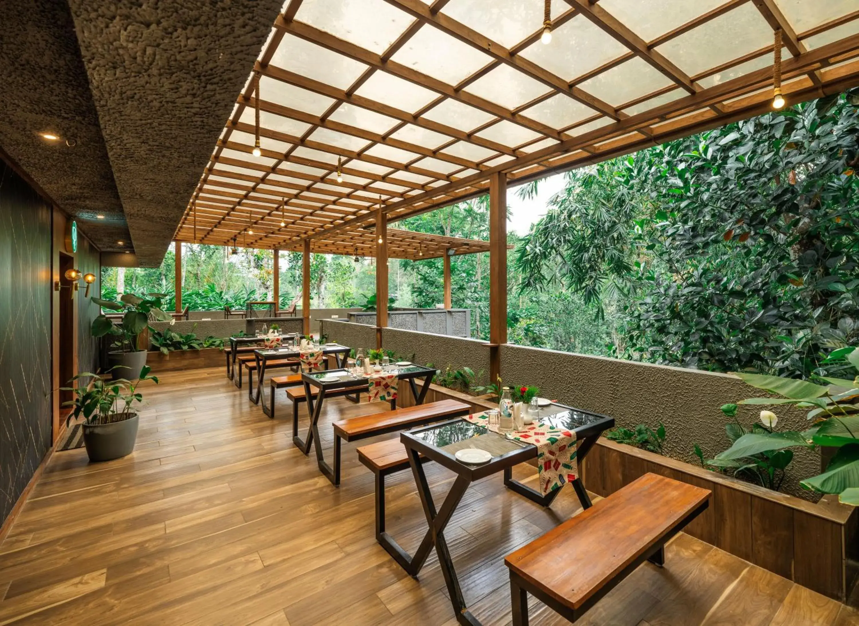 Restaurant/places to eat in The Mountain Courtyard Thekkady Restaurant/places to eat in The Mountain Courtyard Thekkady
