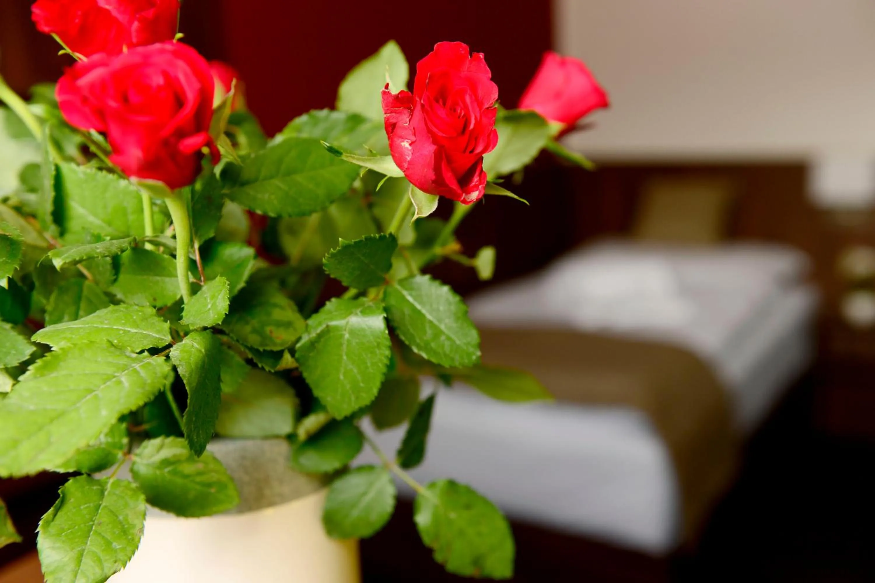Decorative detail, Bed in Hotel U Hada Žatec