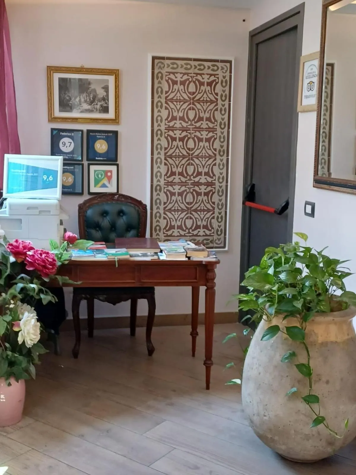 Lobby or reception in B&B Federico II