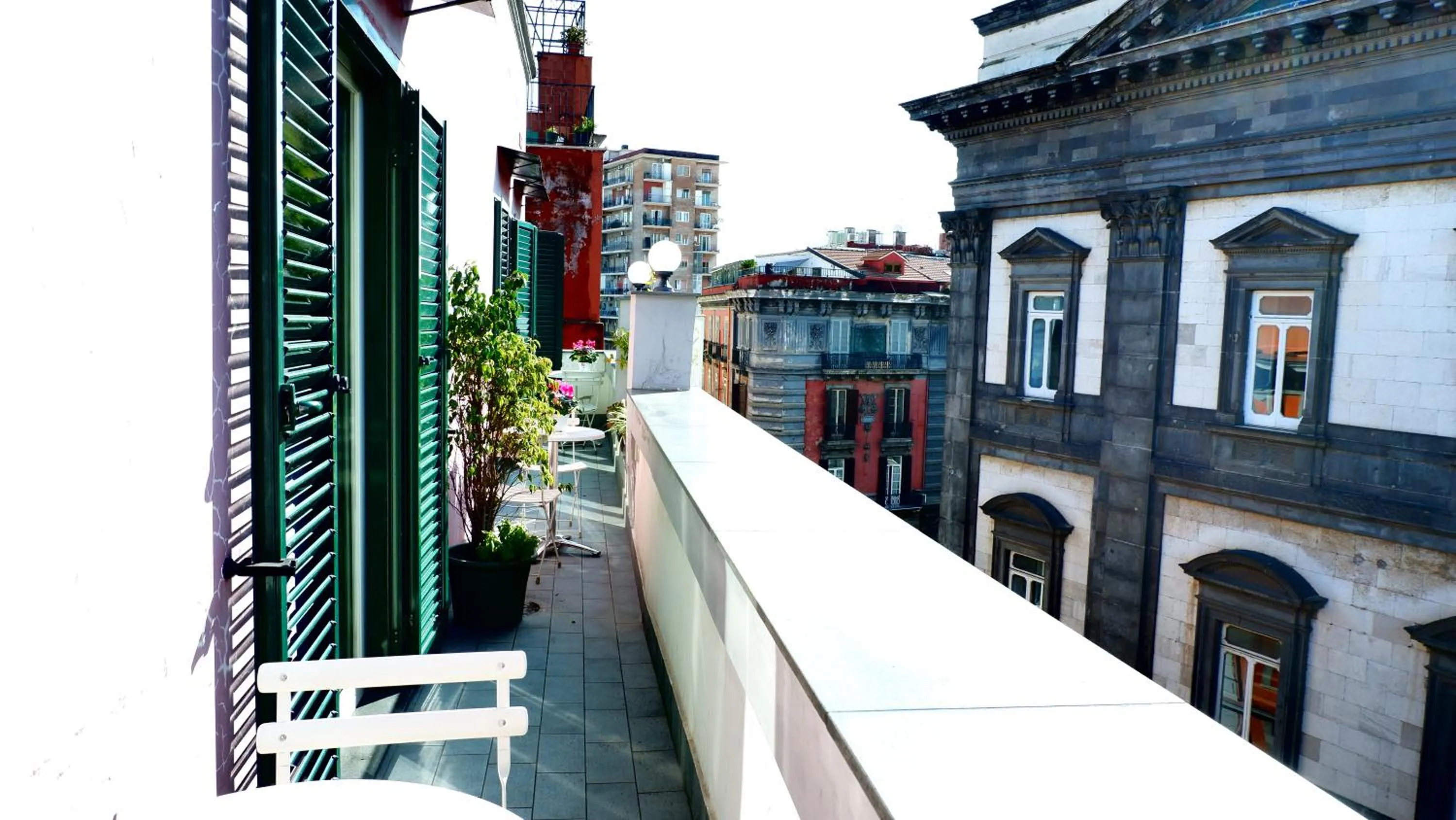 Balcony/Terrace in B&B Federico II