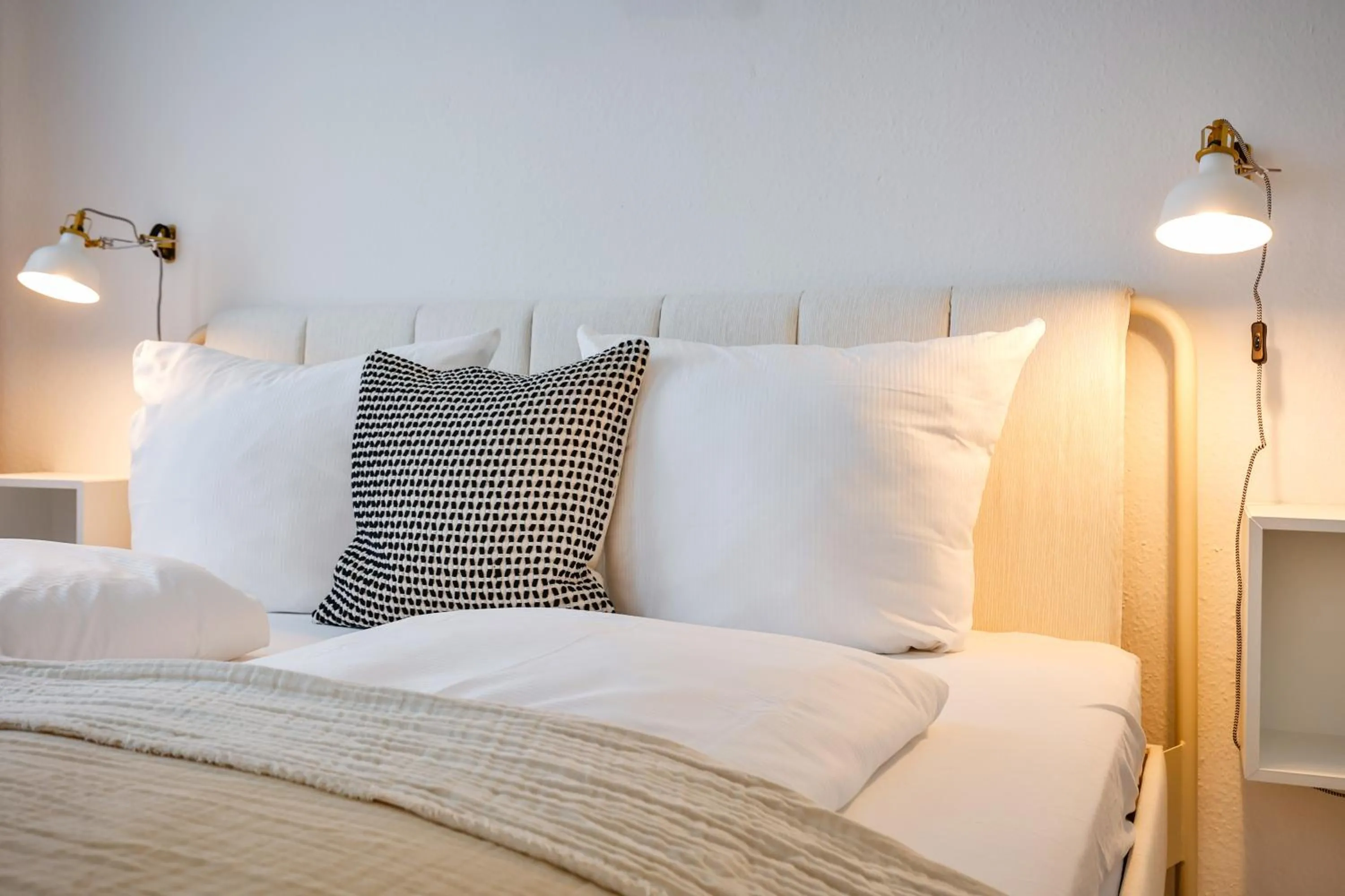 Bed in Hotel Villa Klasen