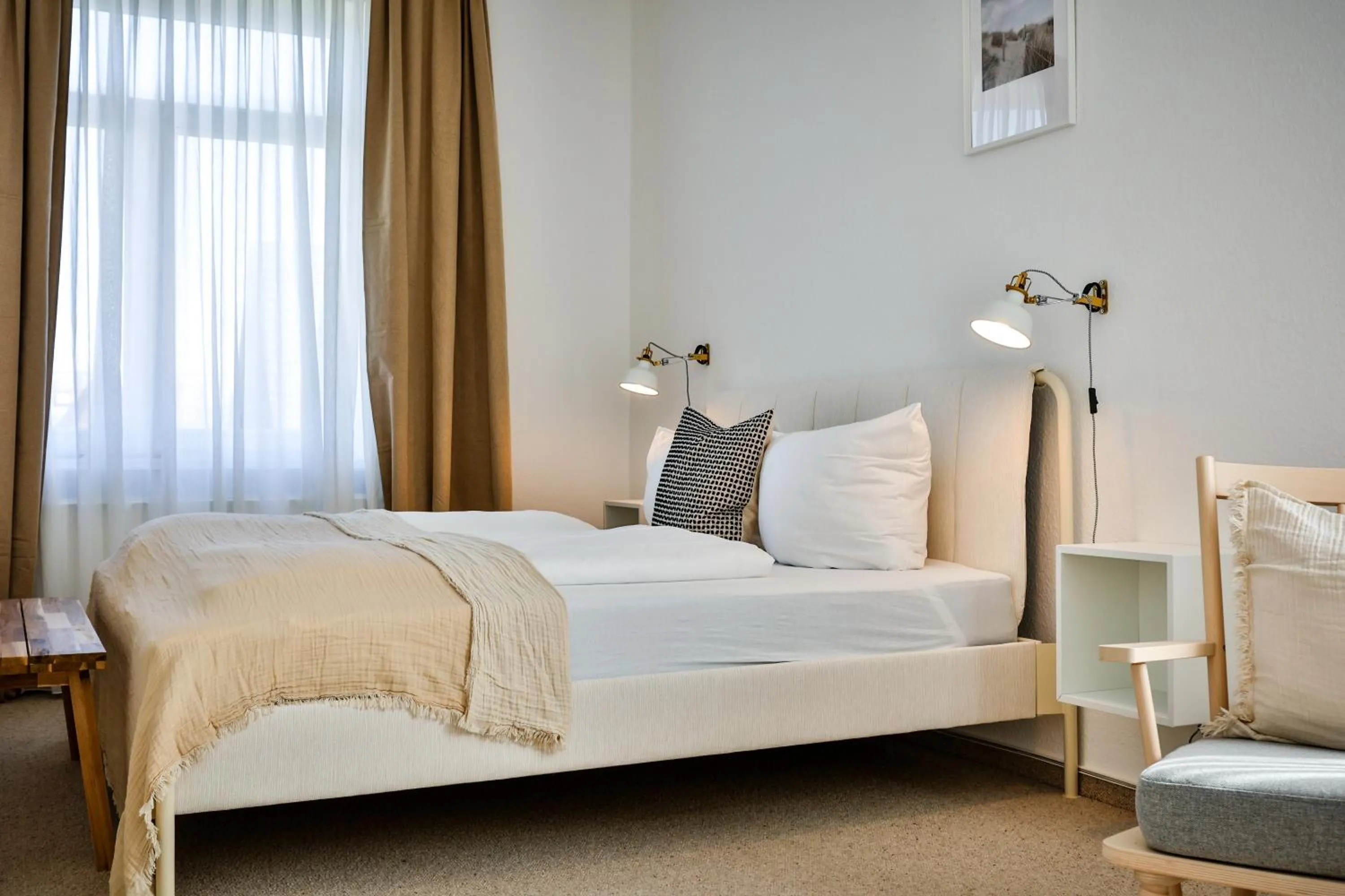 Bed in Hotel Villa Klasen