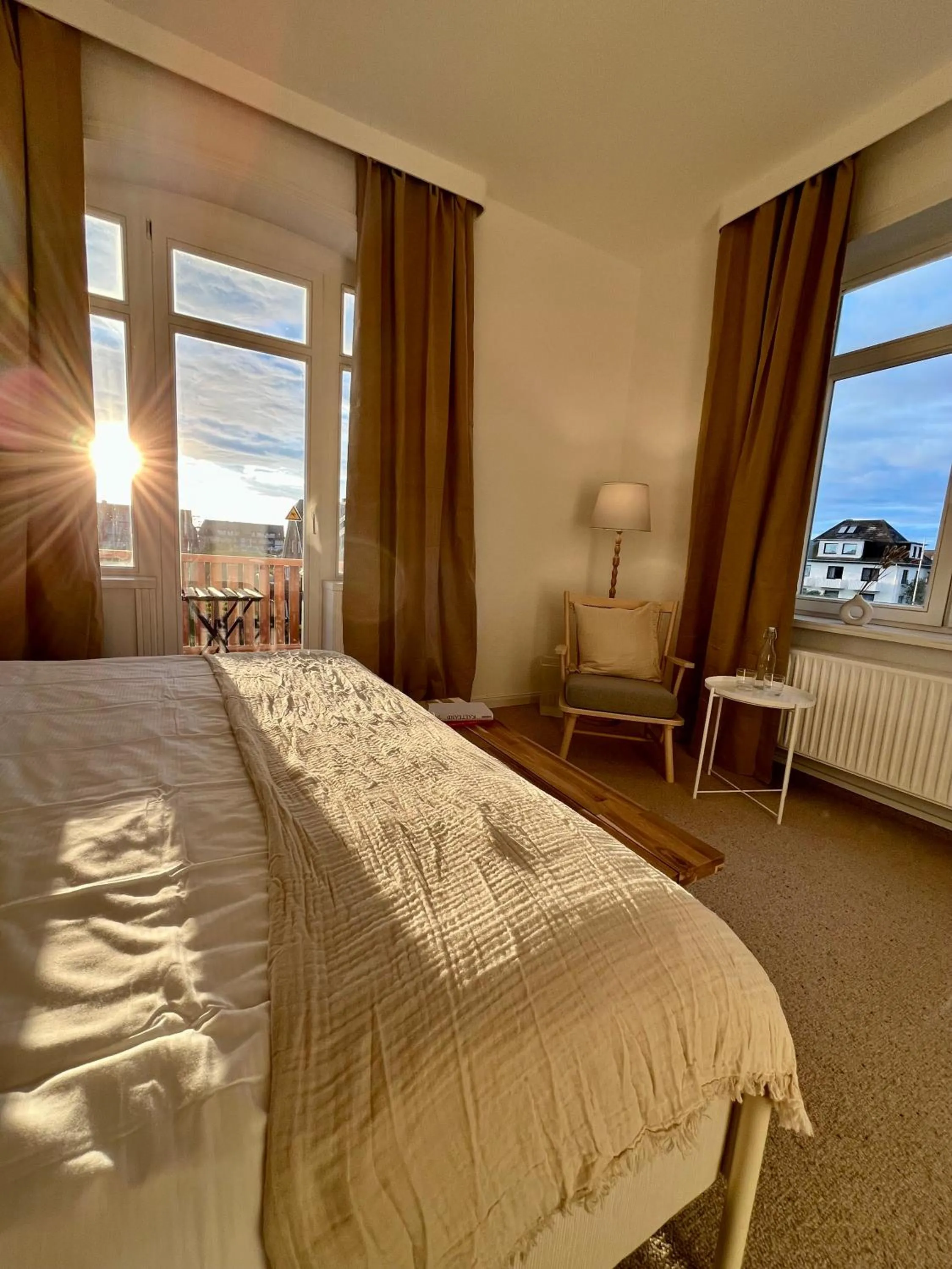 Bed in Hotel Villa Klasen