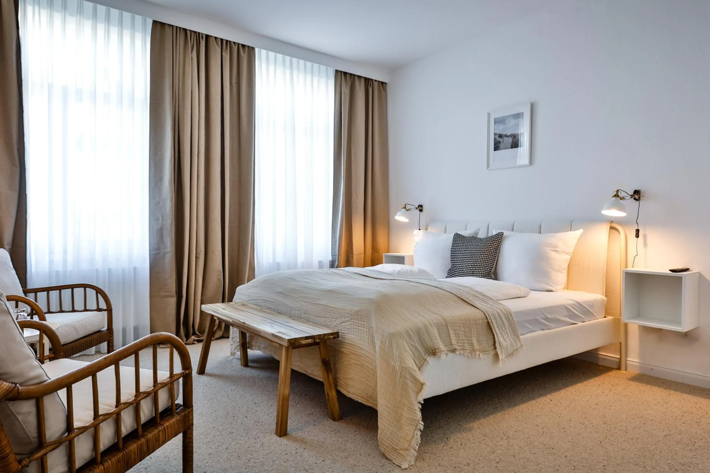 Bedroom, Bed in Hotel Villa Klasen