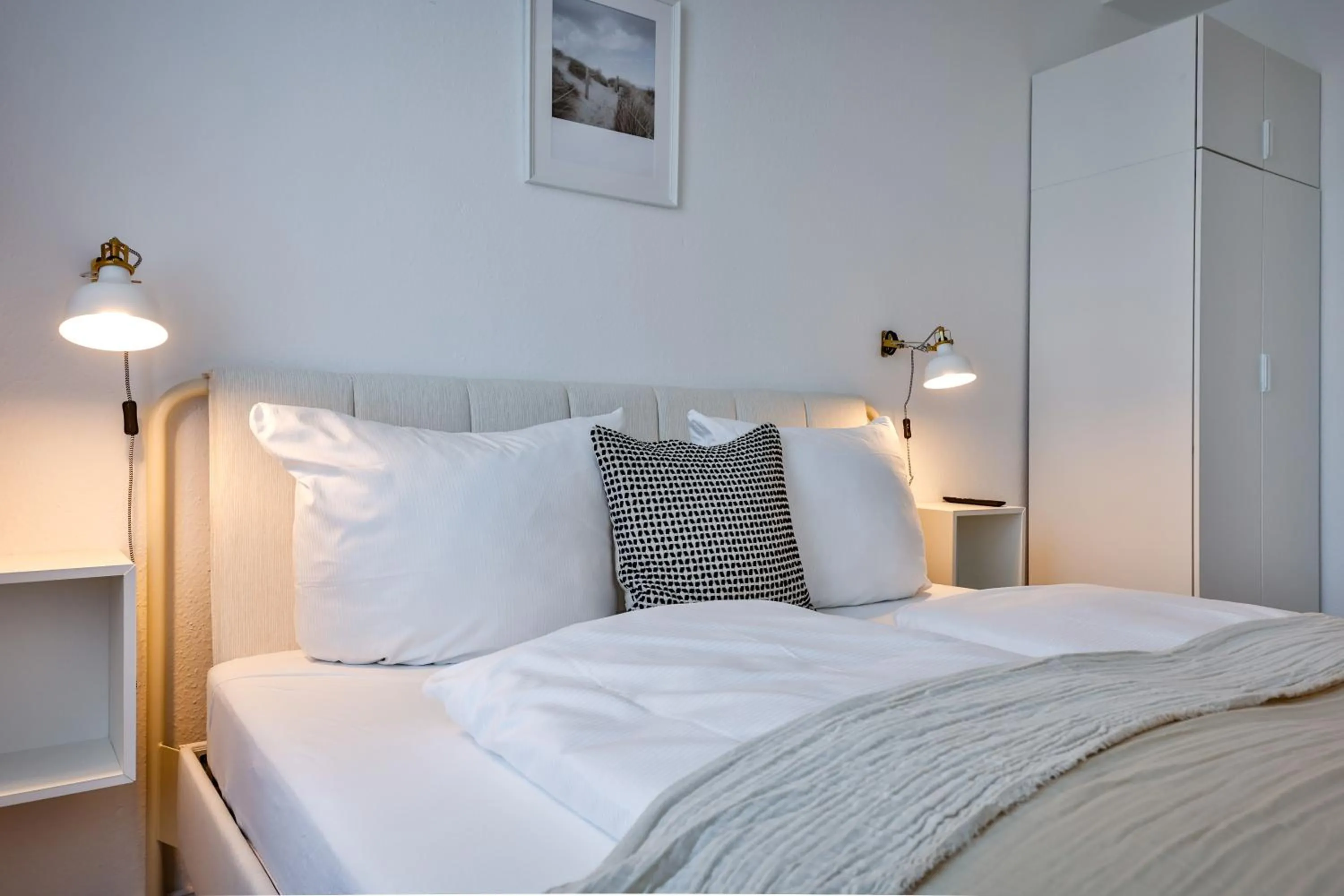 Bed in Hotel Villa Klasen