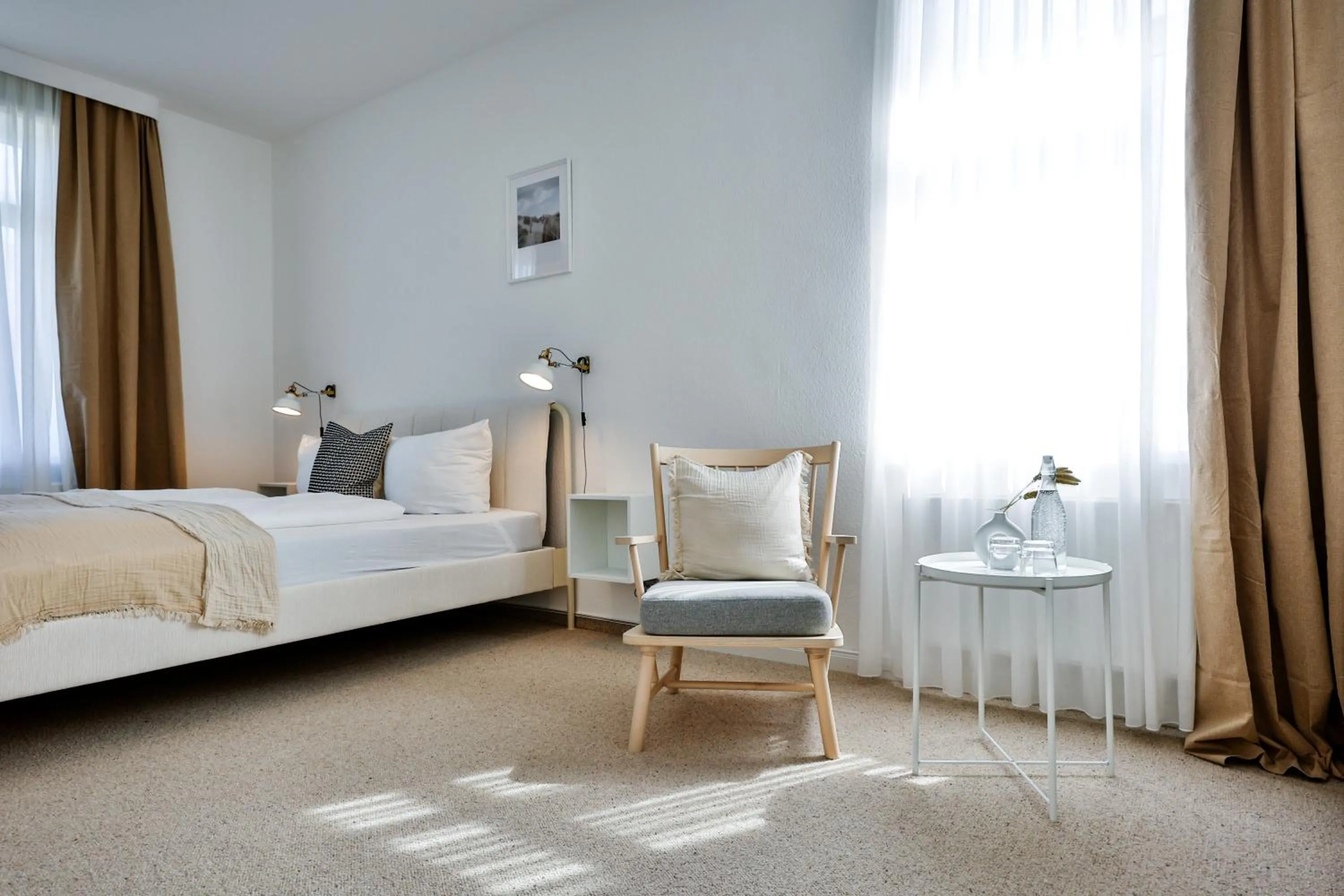 Bed in Hotel Villa Klasen