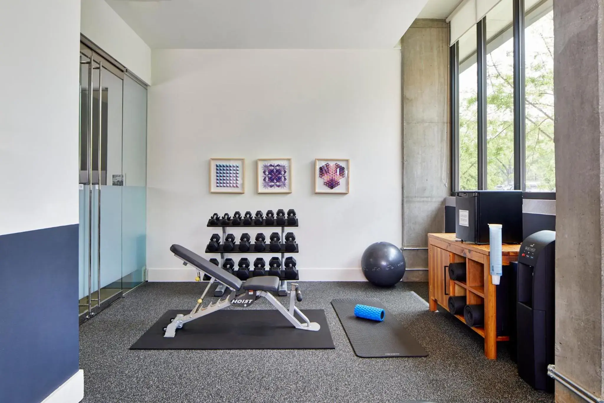 Fitness centre/facilities in Hotel Indigo Athens - University Area by IHG Fitness centre/facilities in Hotel Indigo Athens - University Area by IHG