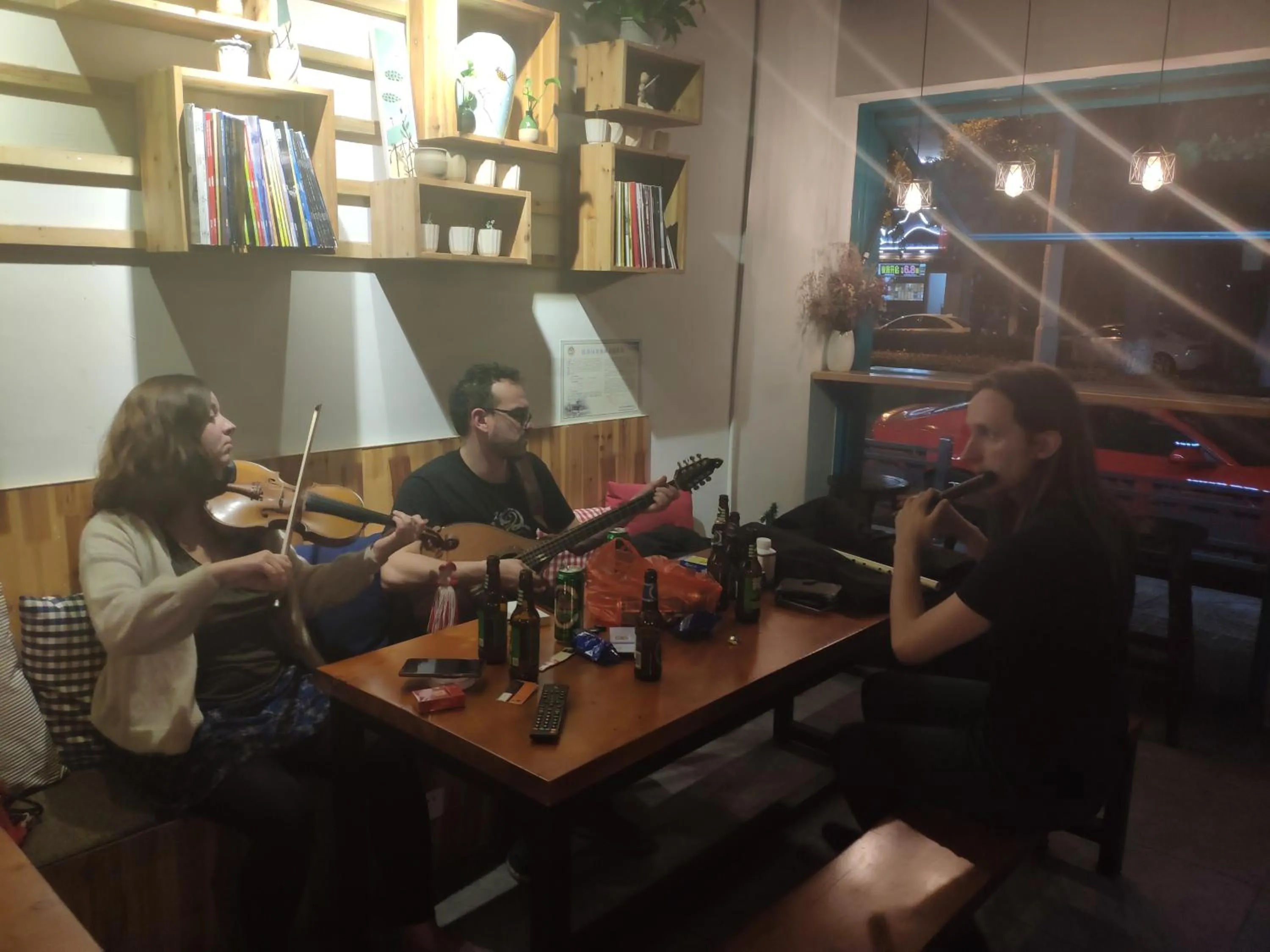 People in Suzhou Blue Gate Youth Hostel