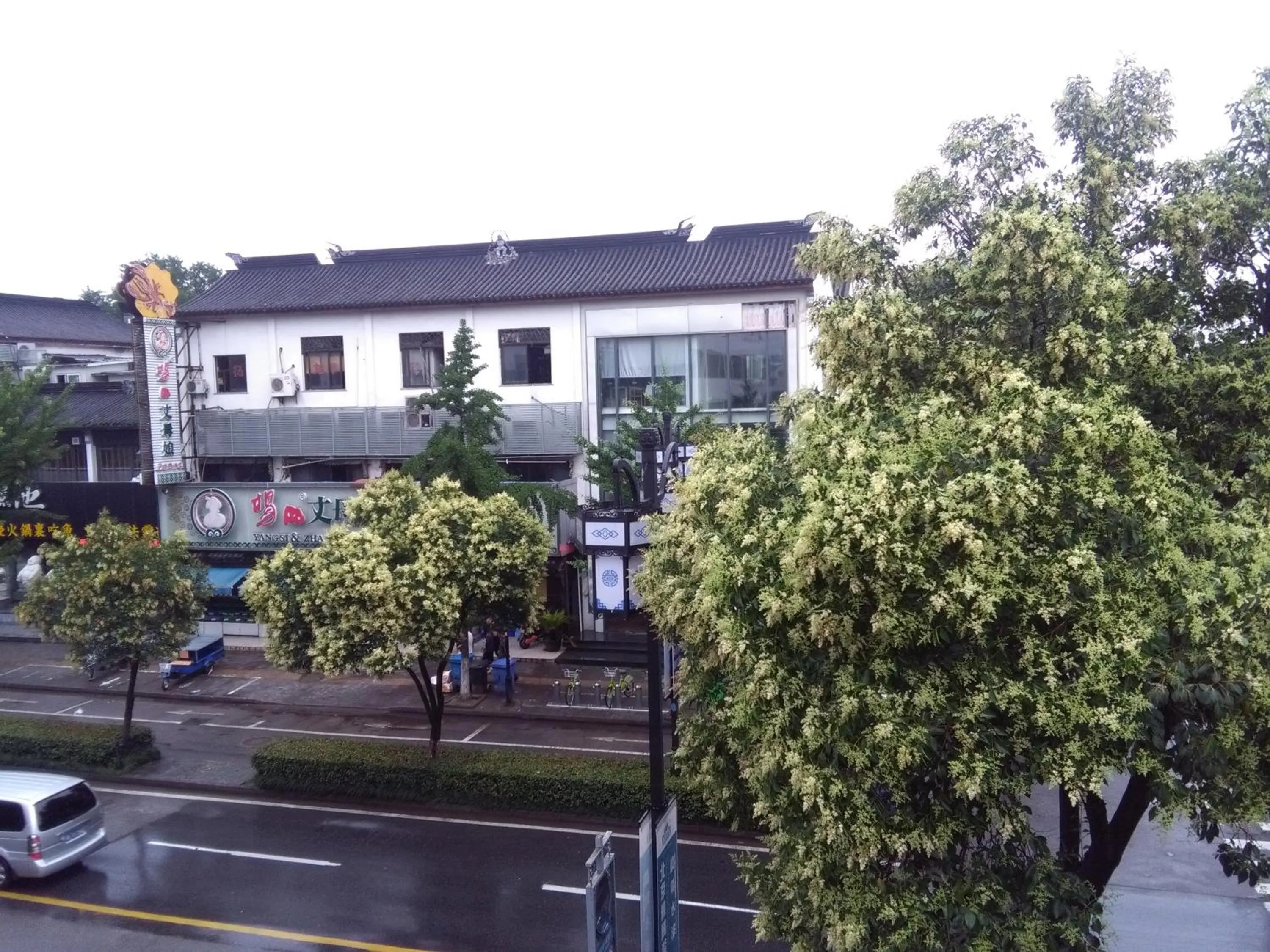 Landmark view in Suzhou Blue Gate Youth Hostel