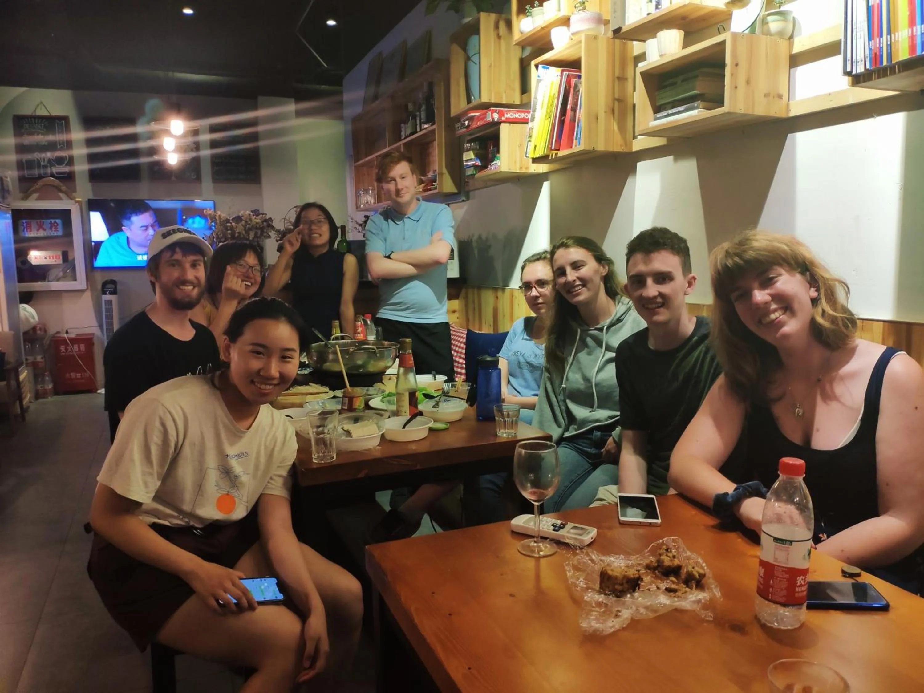 People in Suzhou Blue Gate Youth Hostel