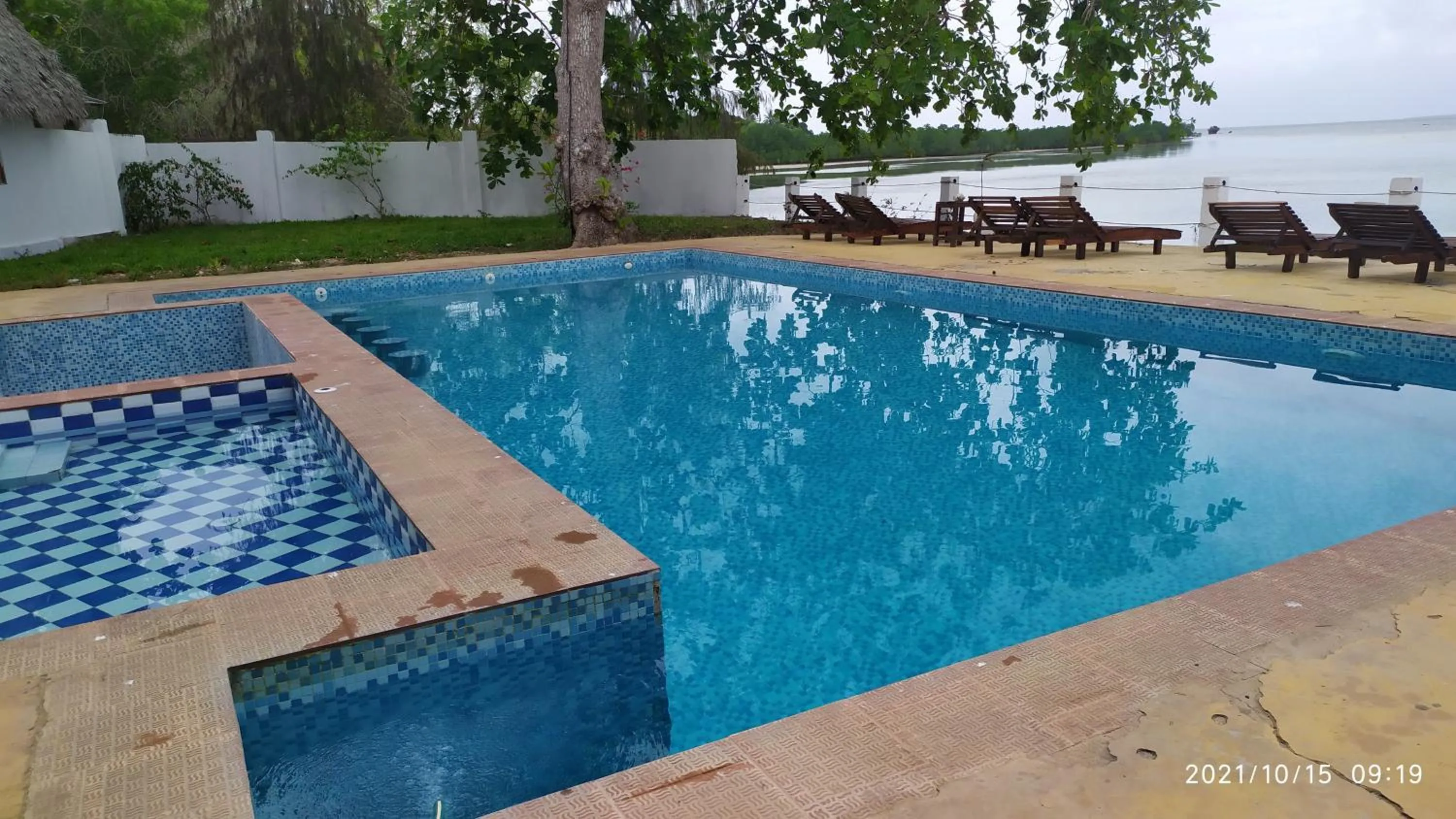 Pool view in Menai Bay Beach Bungalows