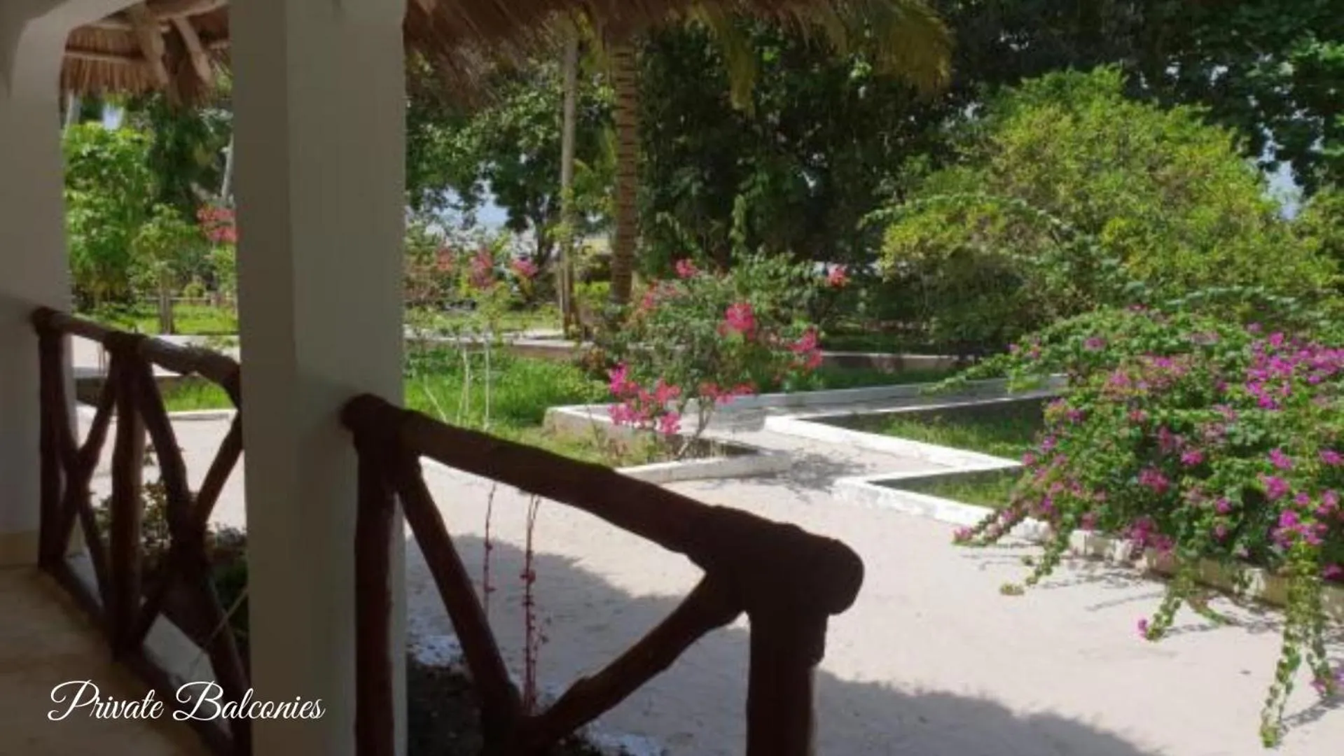 Garden in Menai Bay Beach Bungalows