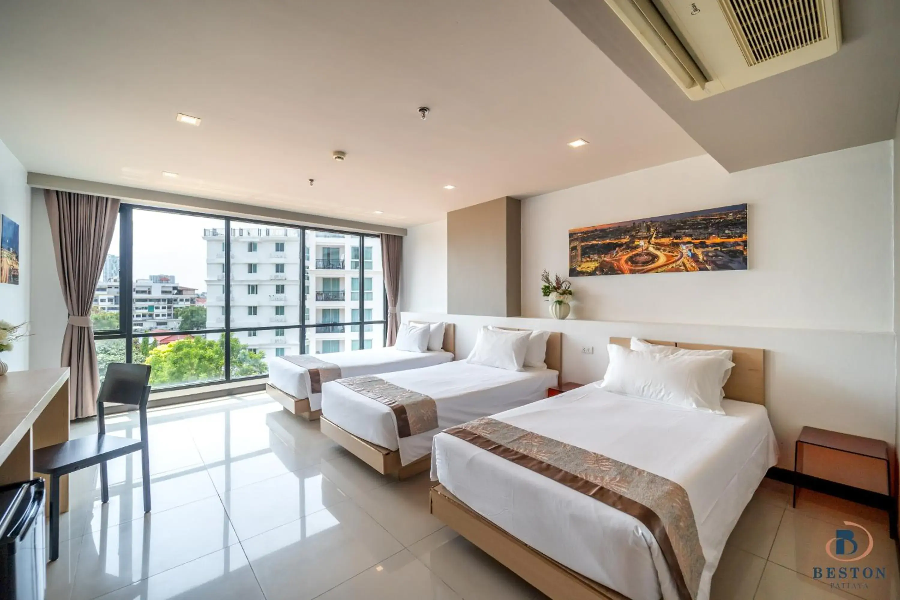 Bed in Beston Pattaya - SHA Plus Certified Bed in Beston Pattaya - SHA Plus Certified