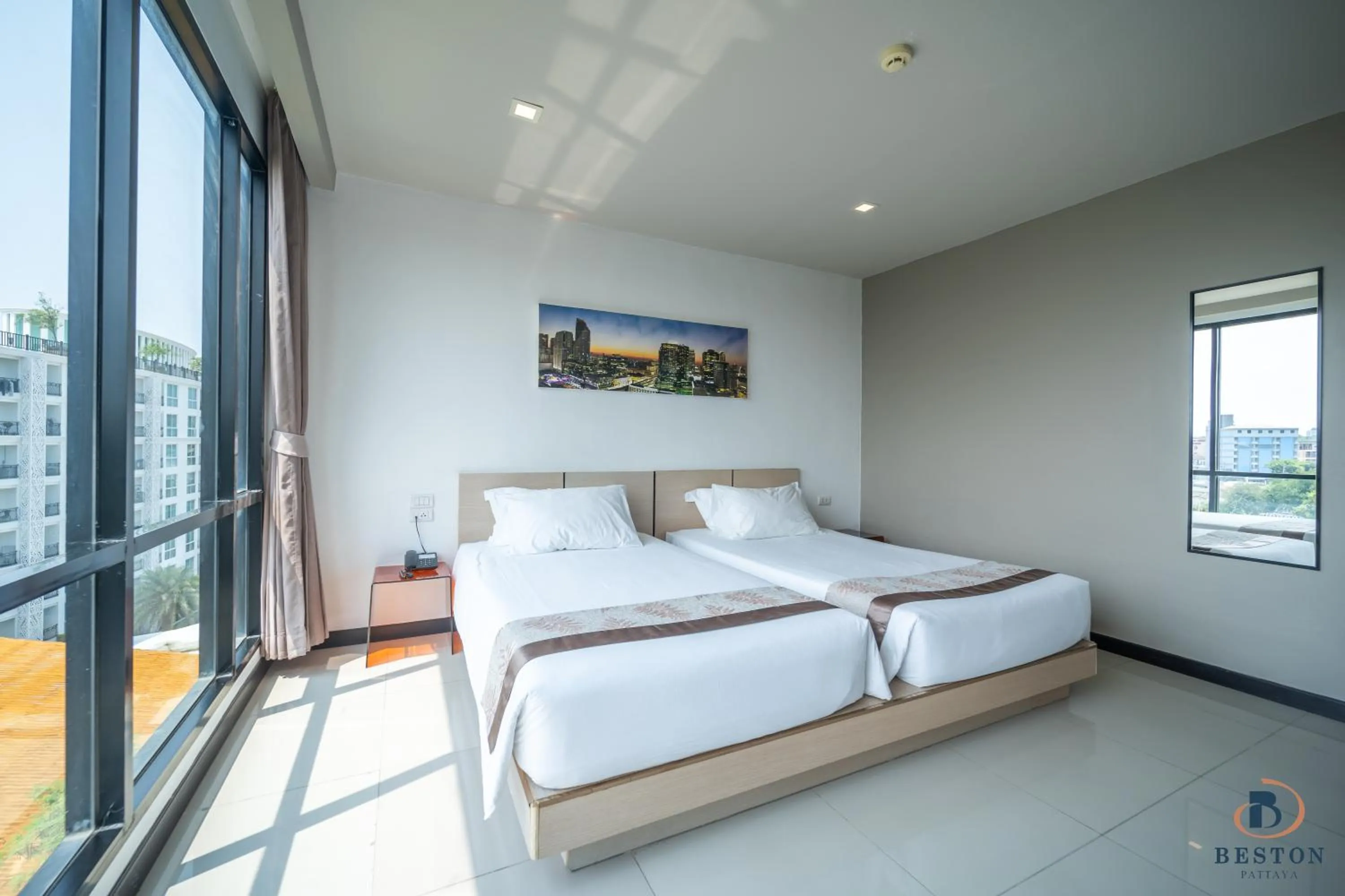 Bed in Beston Pattaya - SHA Plus Certified