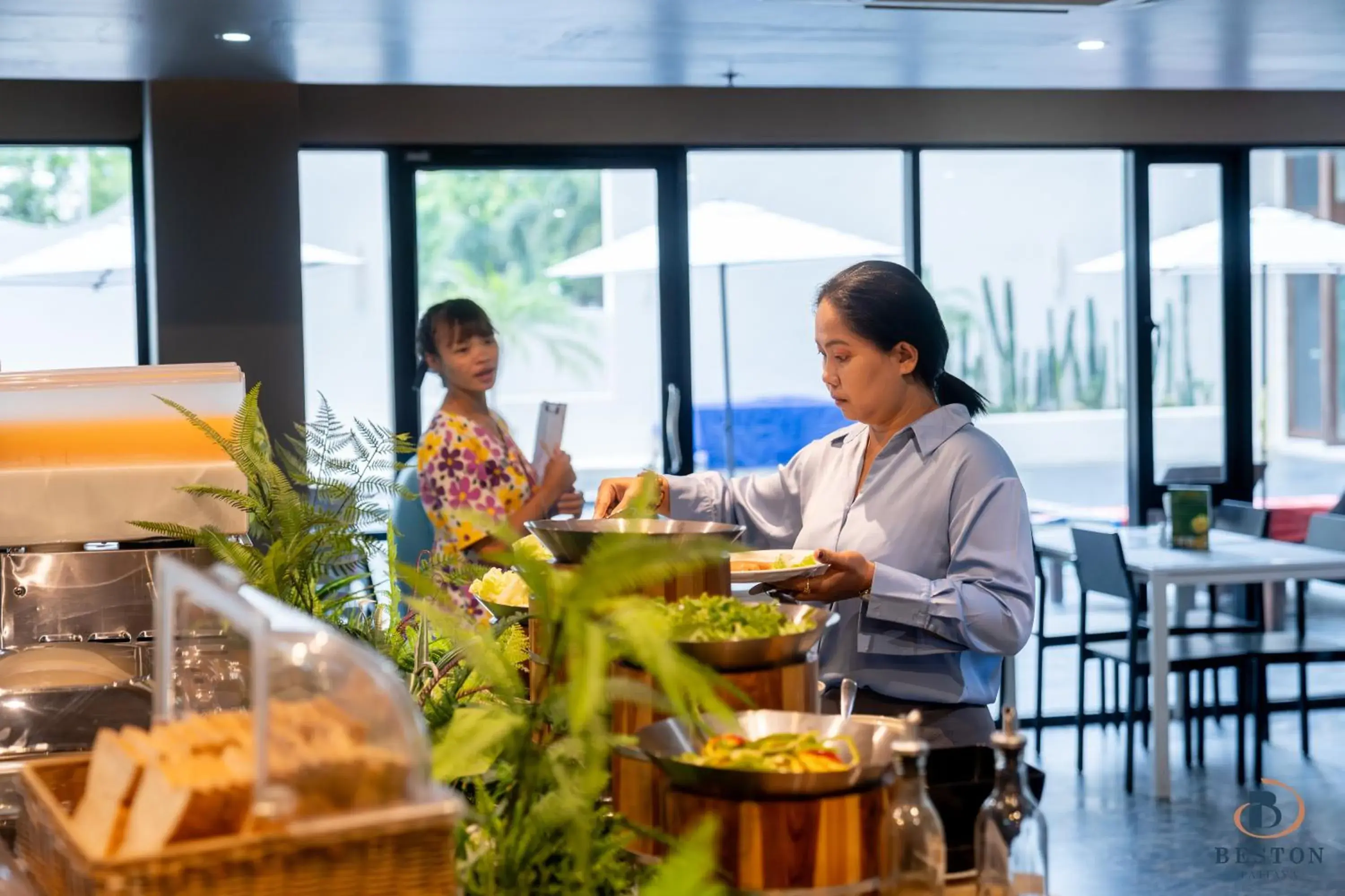 Buffet breakfast in Beston Pattaya - SHA Plus Certified Buffet breakfast in Beston Pattaya - SHA Plus Certified