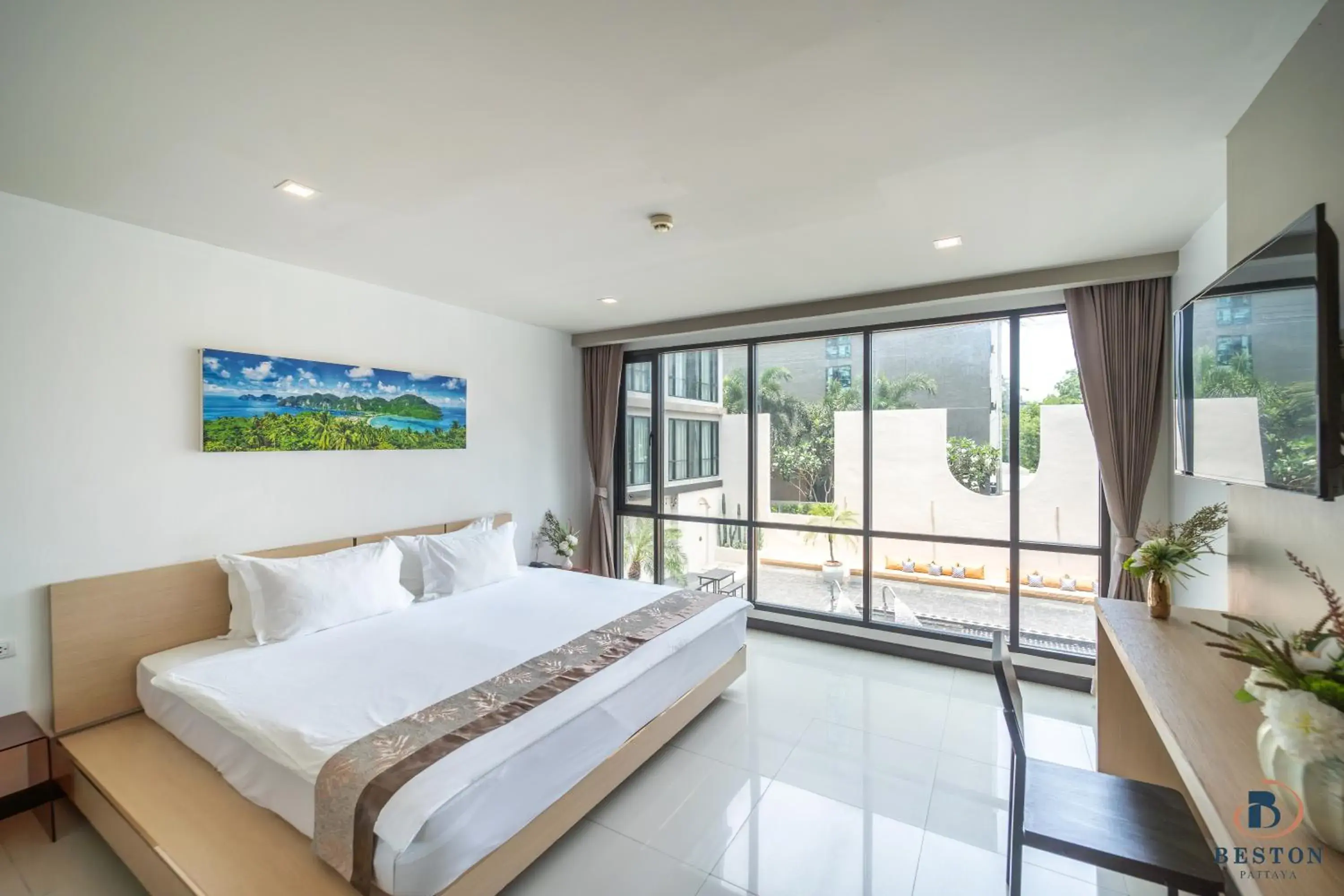 Bed in Beston Pattaya - SHA Plus Certified Bed in Beston Pattaya - SHA Plus Certified