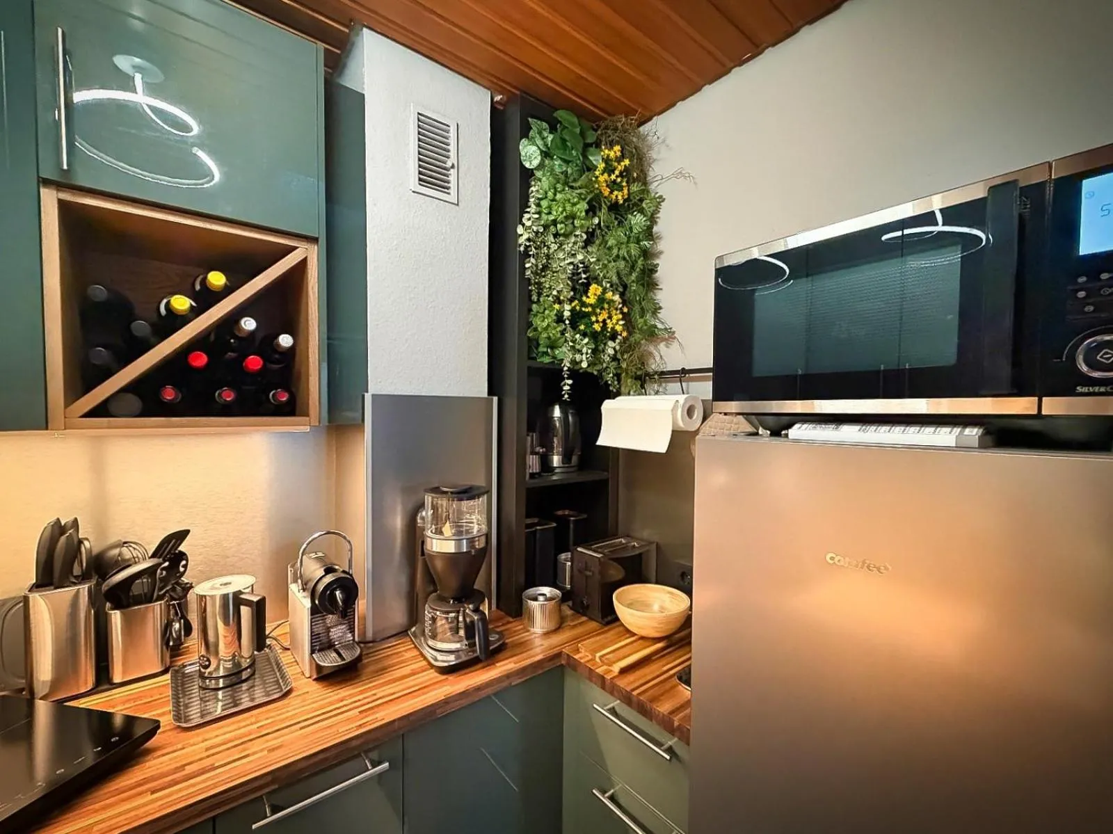 Kitchen or kitchenette in Eichenwald-Studio