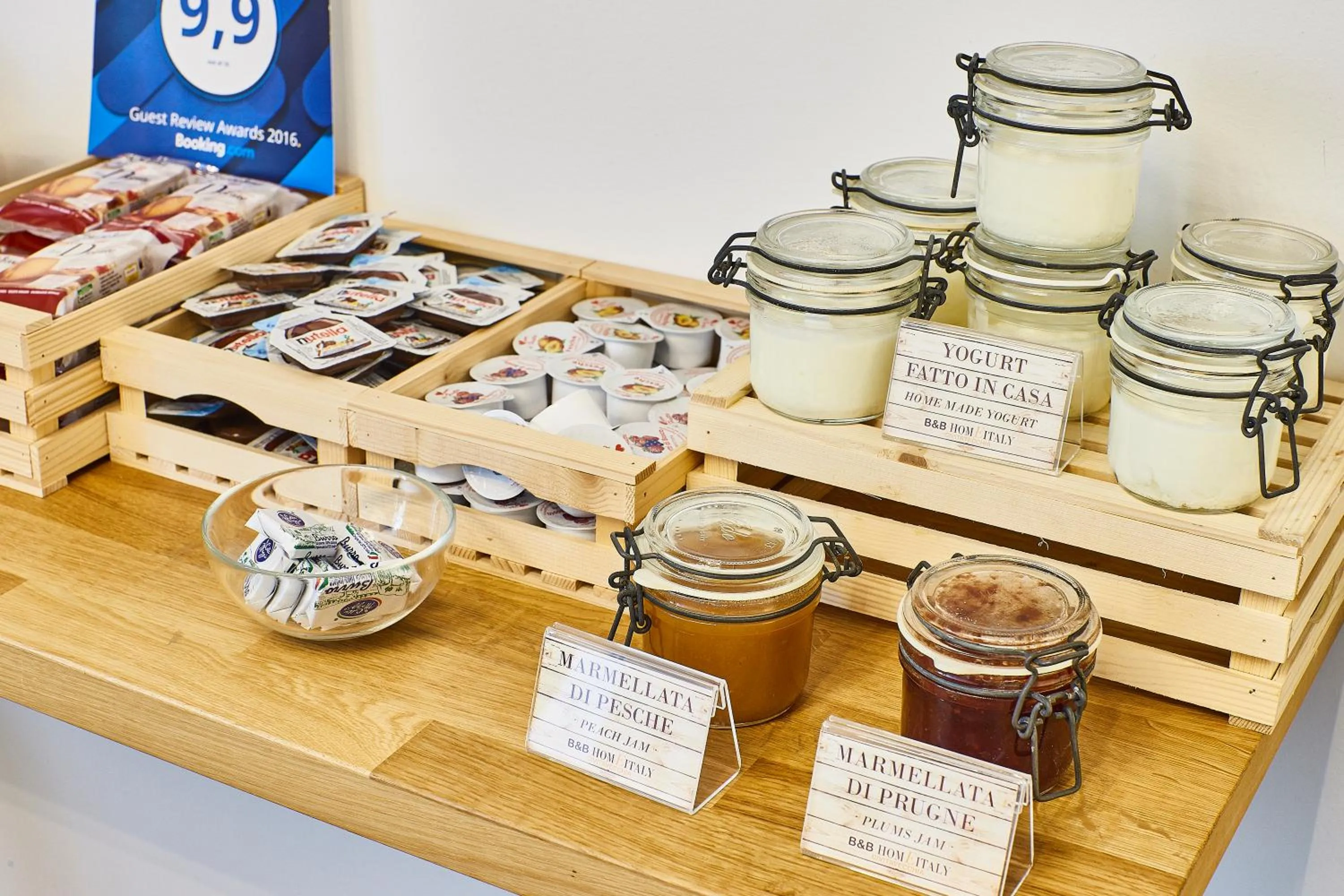 Breakfast in BB HomEitaly Civitavecchia