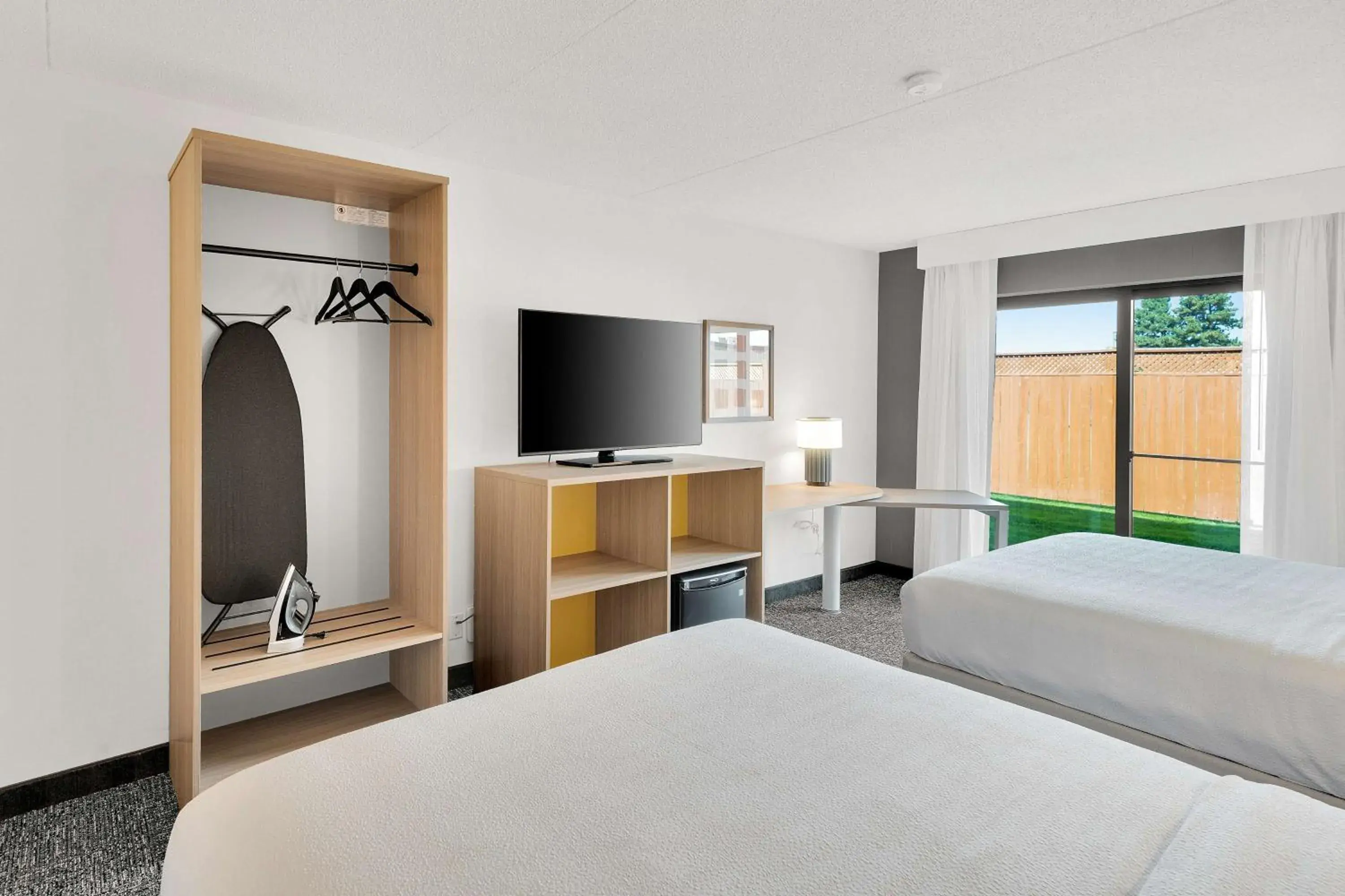 Bed in Spark By Hilton Toronto Markham Bed in Spark By Hilton Toronto Markham