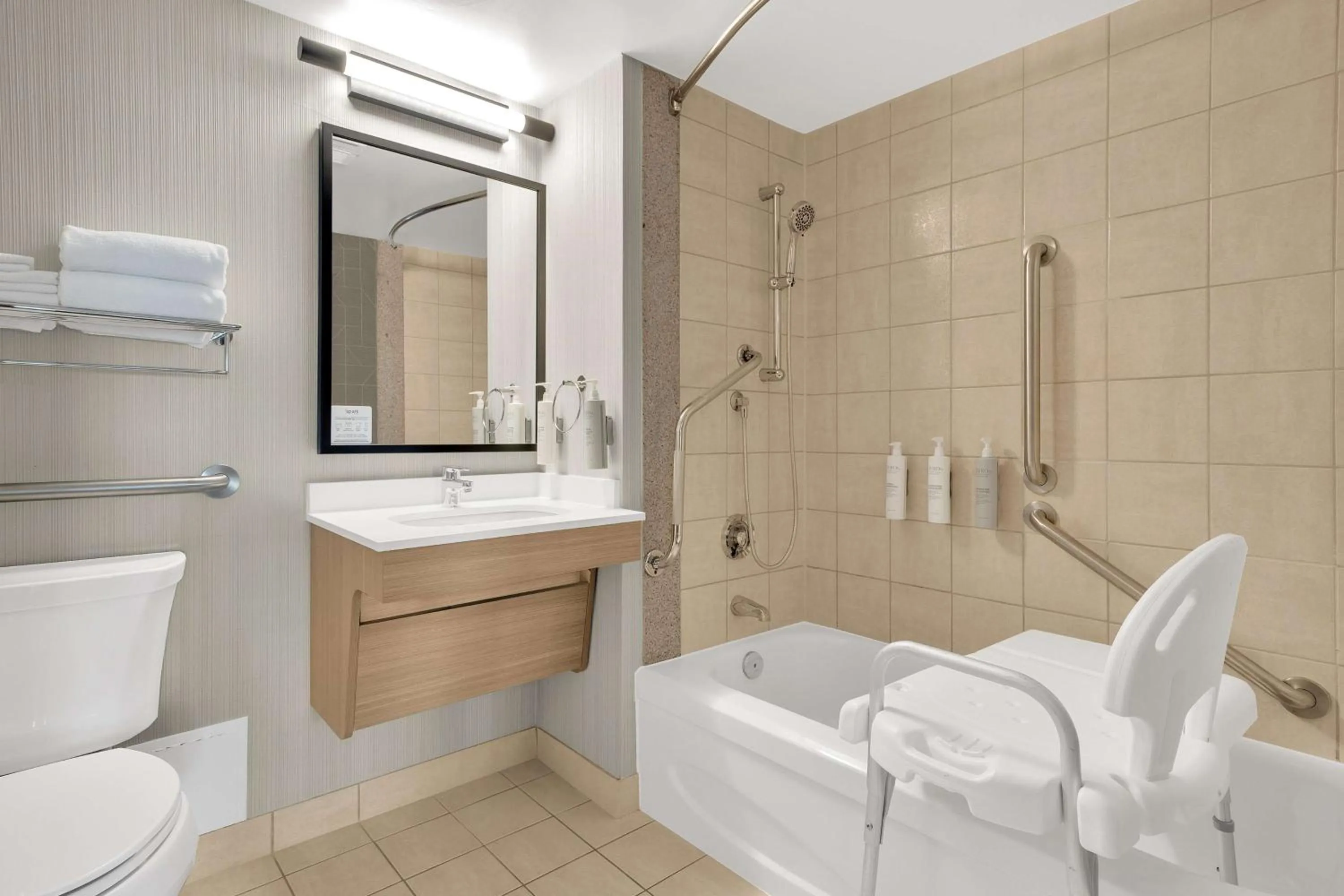 Bathroom in Spark By Hilton Toronto Markham