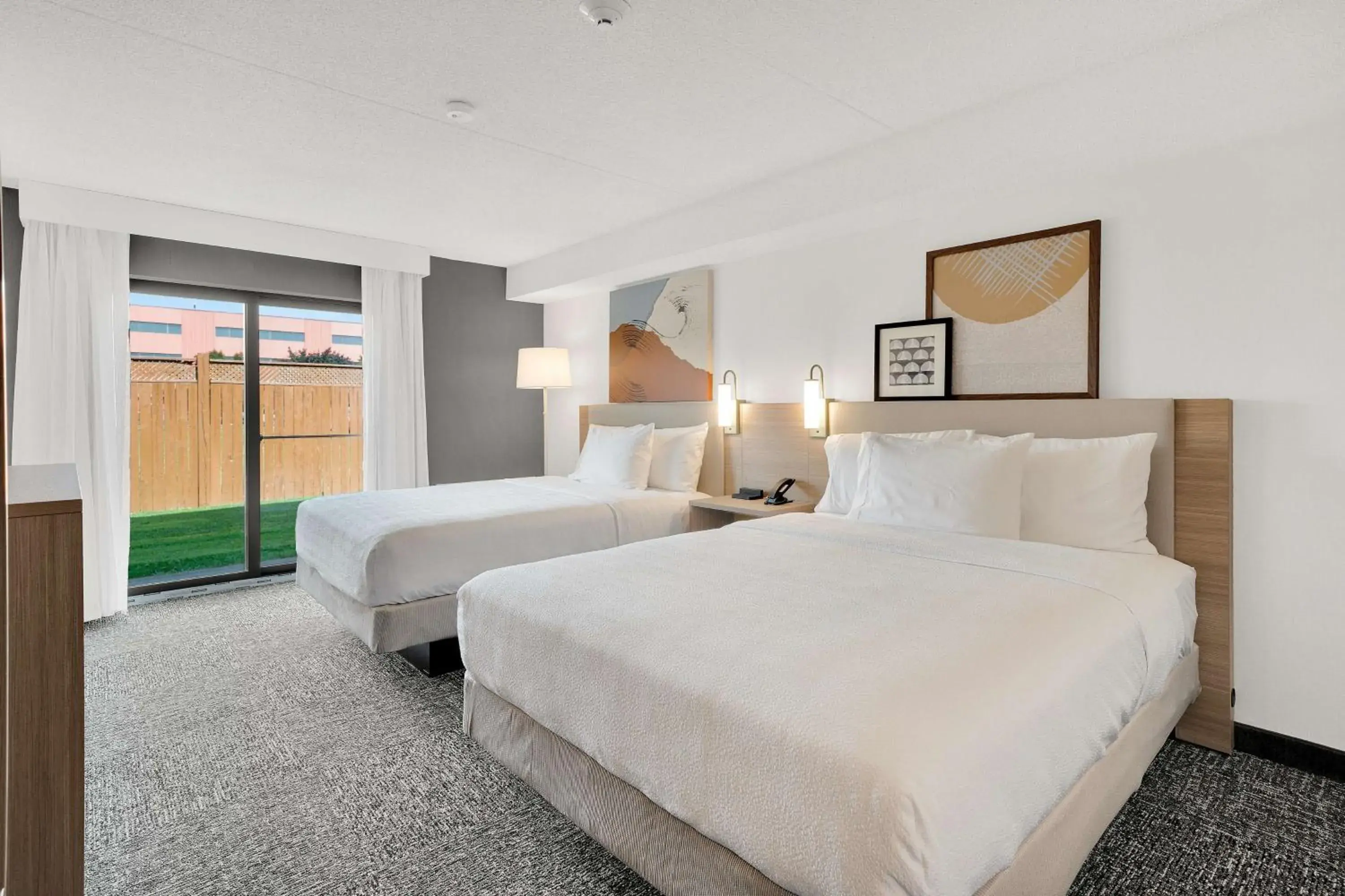 Bed in Spark By Hilton Toronto Markham Bed in Spark By Hilton Toronto Markham