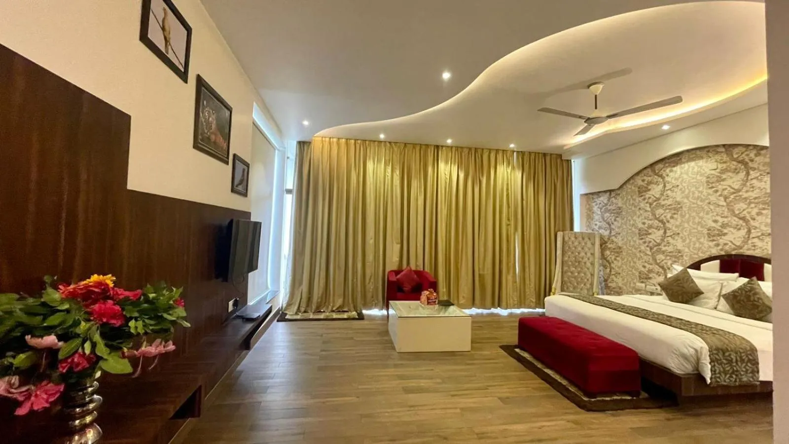 Bedroom, Bed in Winsome Resort & Spa Corbett