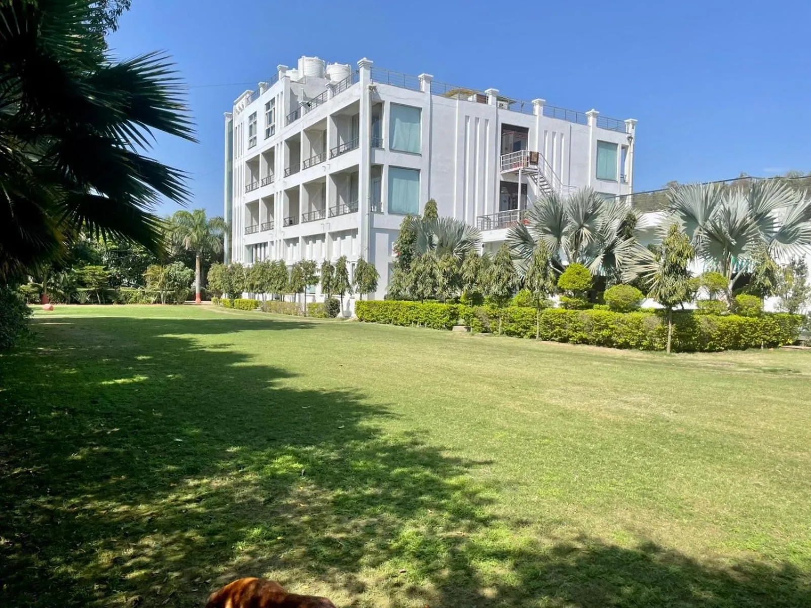 Garden view in Winsome Resort & Spa Corbett