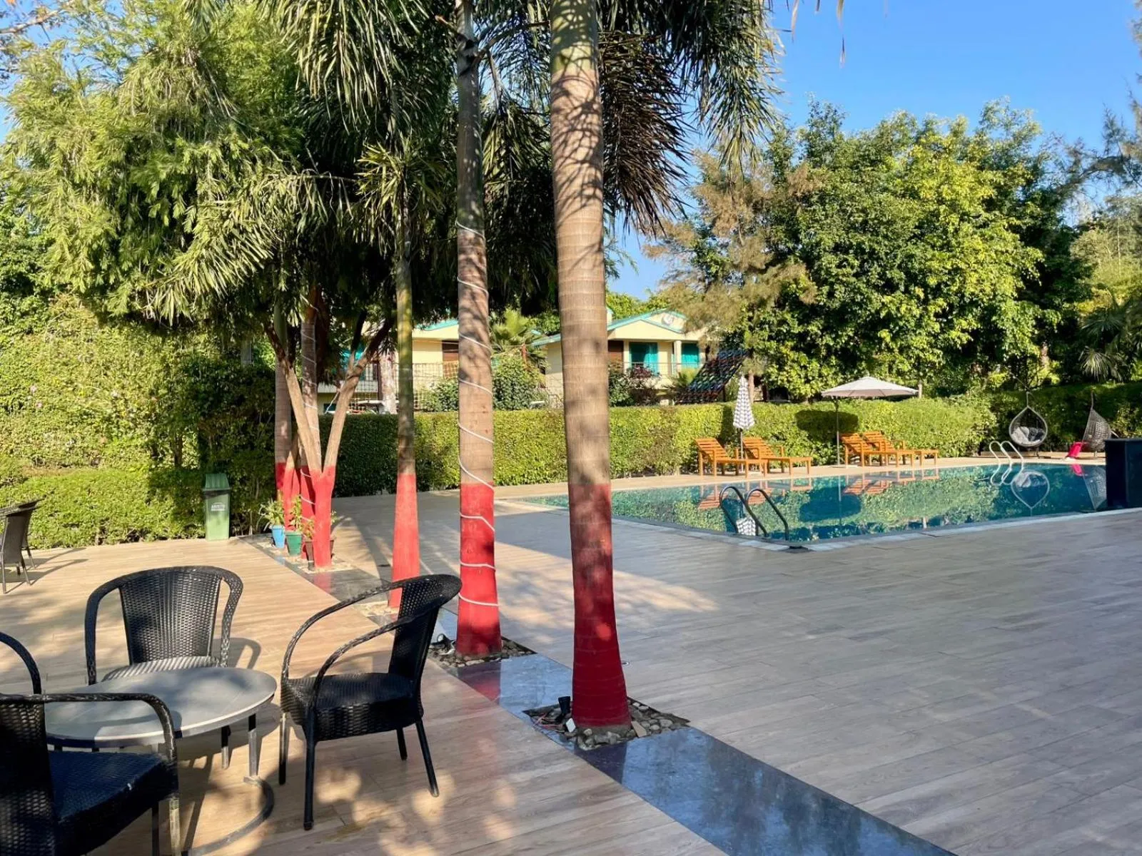 Swimming pool in Winsome Resort & Spa Corbett