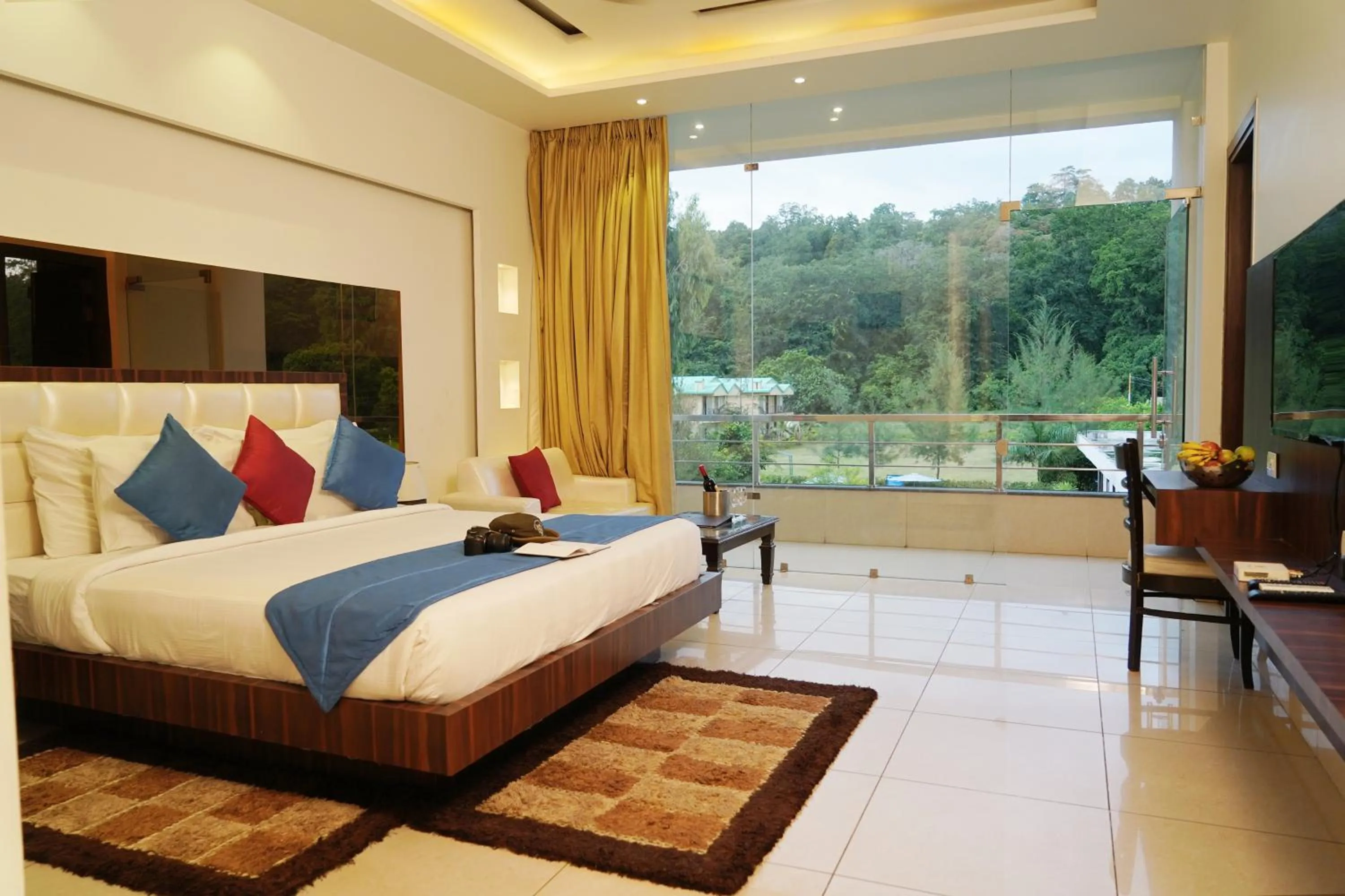 Bed in Winsome Resort & Spa Corbett
