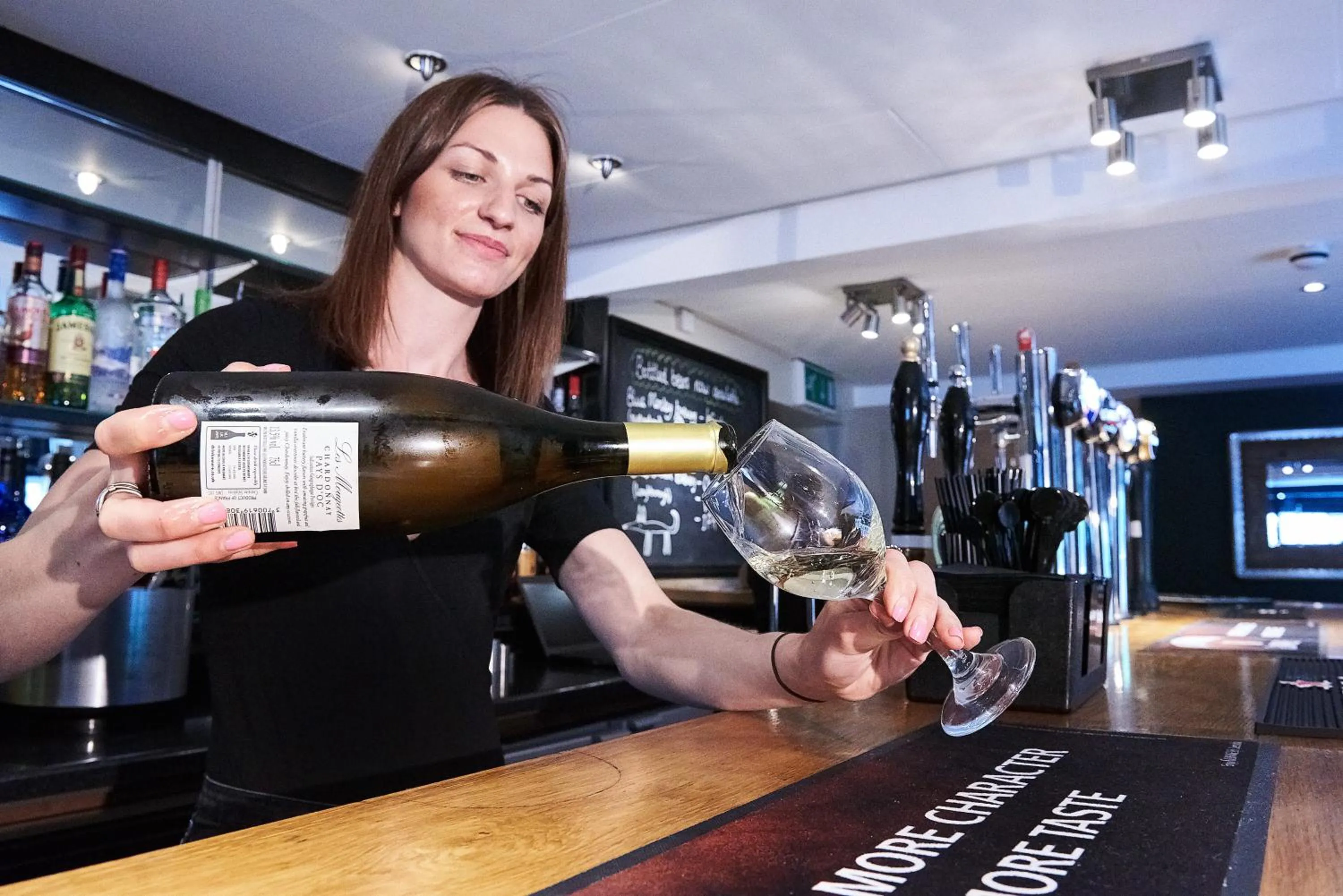 Staff in The Queens Head