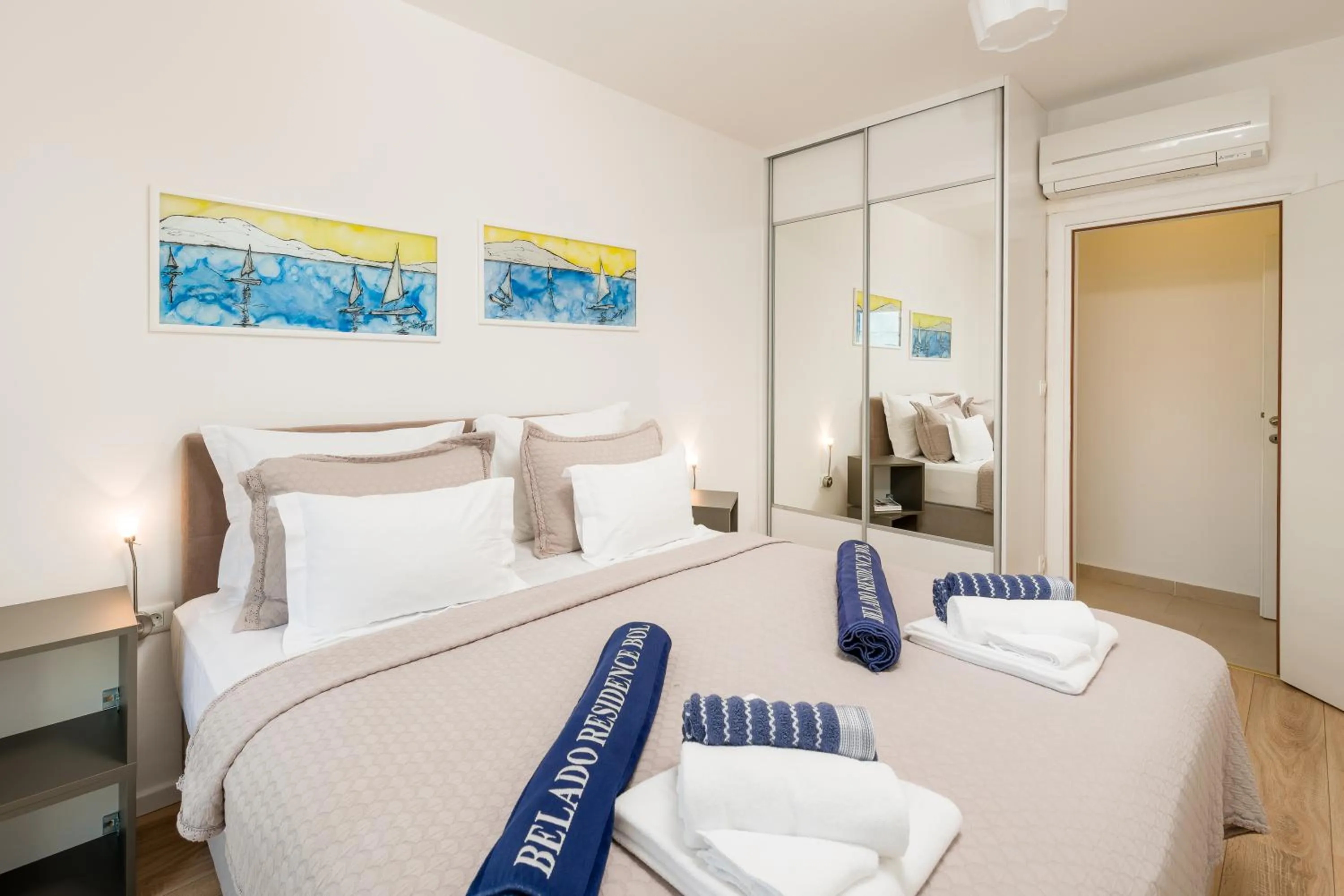 Bedroom, Bed in Belado Residence Bol