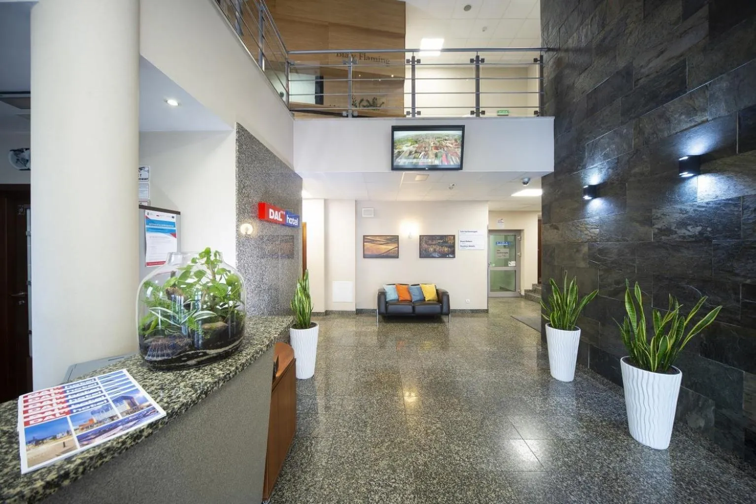 Lobby or reception in Hotel Dal Kielce
