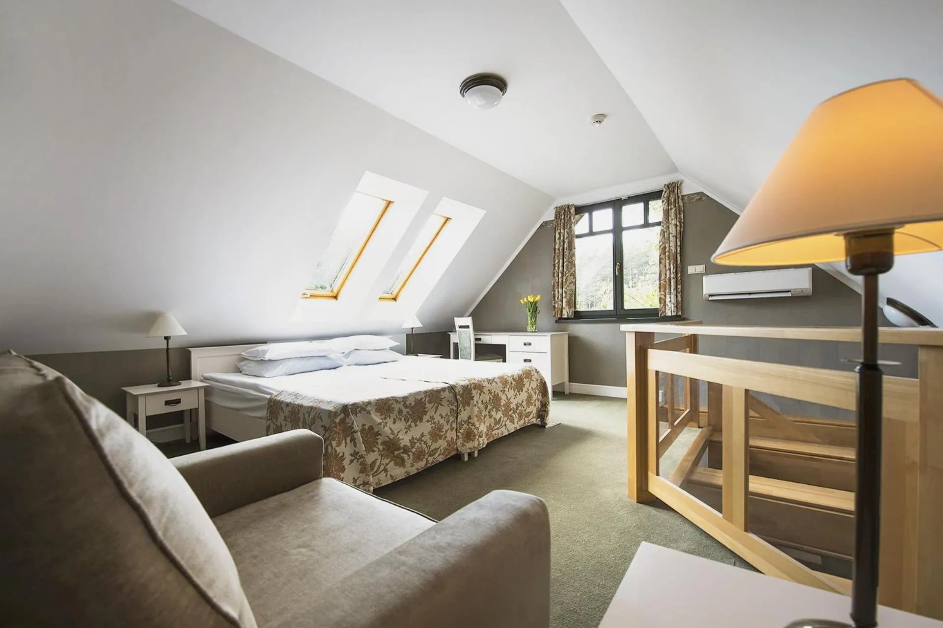 Bedroom, Bed in Warmia Park